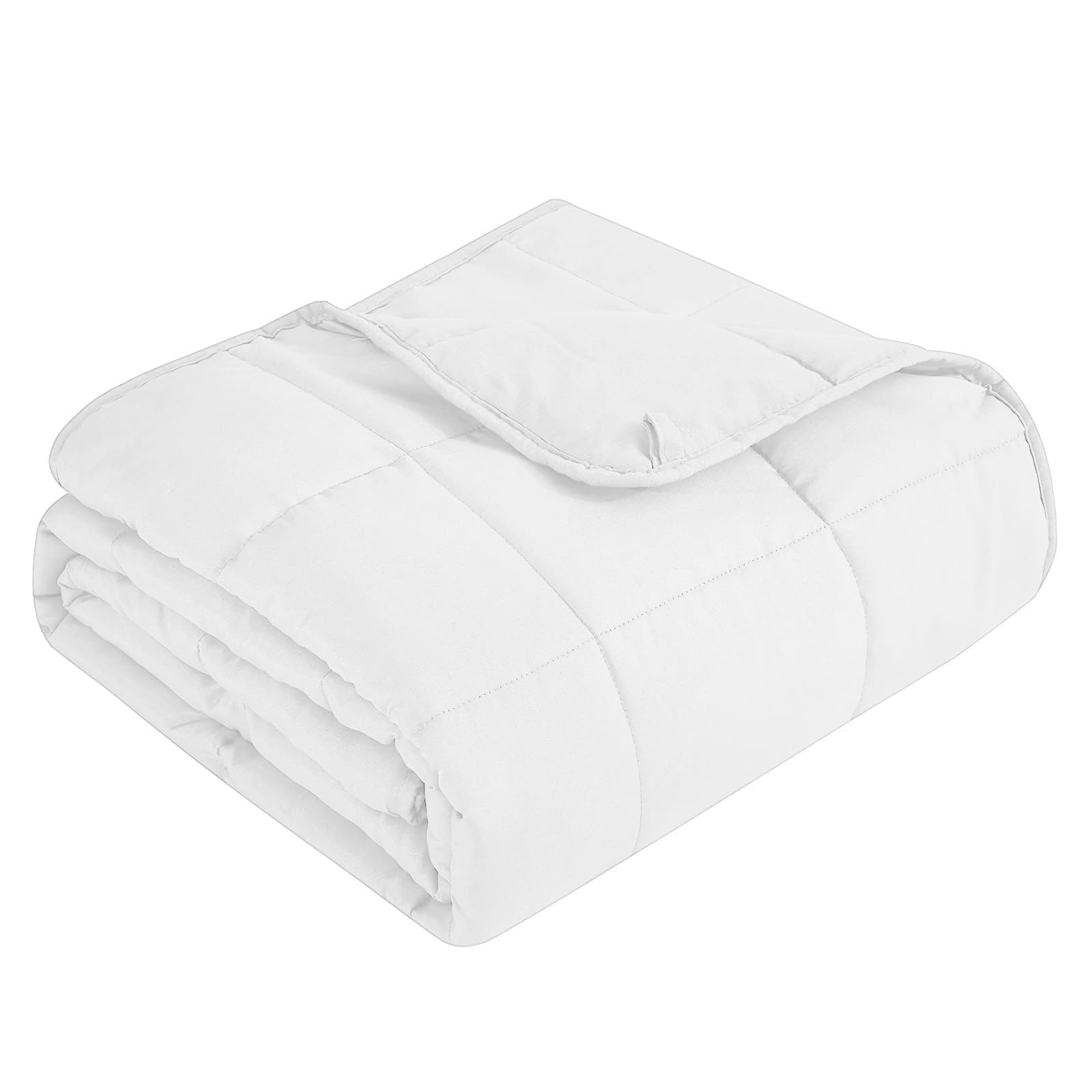 Topcee Weighted Blanket (5 lbs, 36" x 48") Cooling Throw Heavy Blanket for Sleeping Apply to 40-60 lbs, Soft Thick Breathable Blanket with Glass Bead, Easy Care