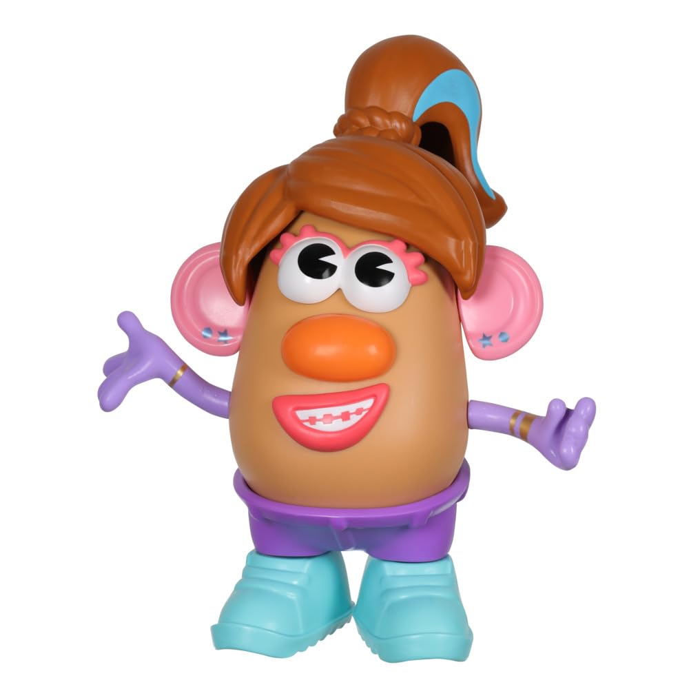 Mr. Potato Head Playskool, Fun Figure Toddler Toy for Girls and Boys, Classic Mix and Match Toys, Black