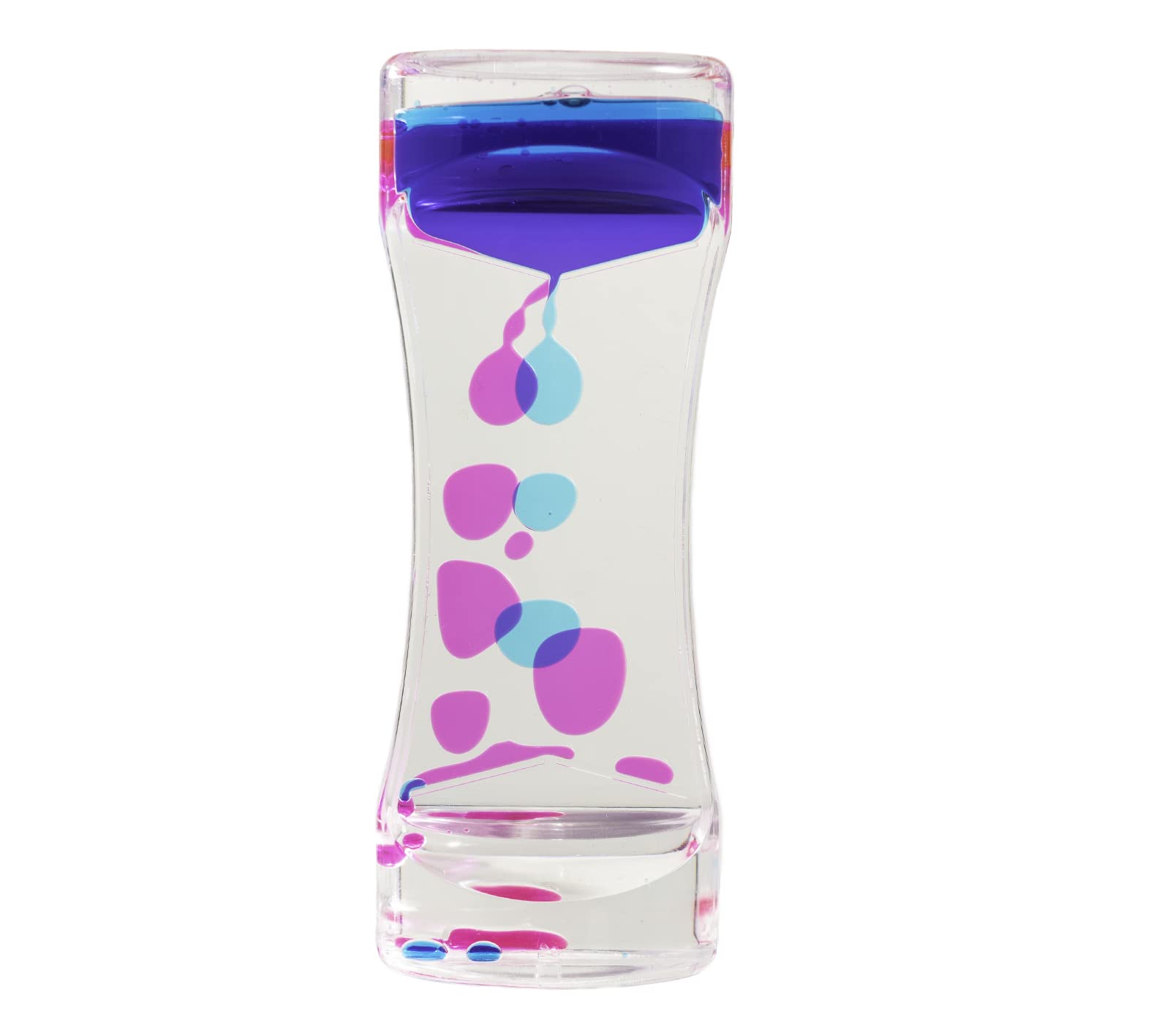 Liquid Sensory Timer for Autism, Sensory Needs, ADHD, Stress Relief, Anxiety. Autism Toy and Special Needs Sensory Fidget. Choice of Colour. (Blue & Green)