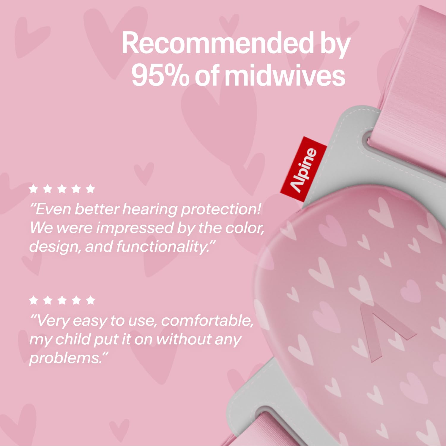 Alpine Muffy Baby Ear Defender for Babies and Toddlers up to 36 Months - CE & UKCA Certified - Noise Reduction Earmuffs - Comfortable Baby Headphones Against Hearing Damage & Improves Sleep - Blue