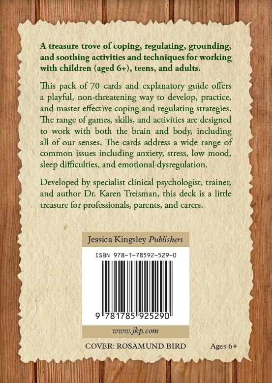 A Therapeutic Treasure Deck of Grounding, Soothing, Coping and Regulating Cards (Therapeutic Treasures Collection)
