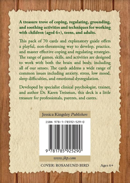 A Therapeutic Treasure Deck of Grounding, Soothing, Coping and Regulating Cards (Therapeutic Treasures Collection)