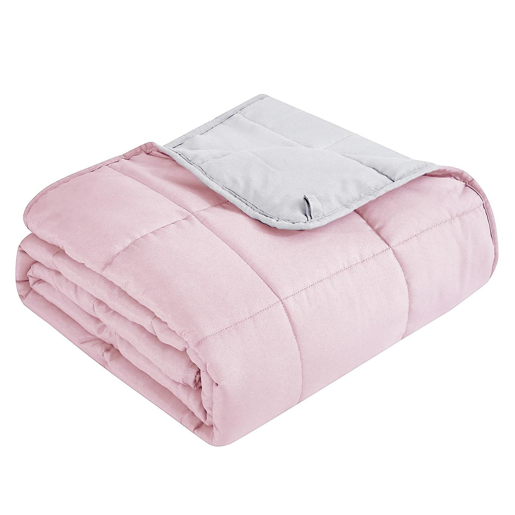 Topcee Weighted Blanket (5 lbs, 36" x 48") Cooling Throw Heavy Blanket for Sleeping Apply to 40-60 lbs, Soft Thick Breathable Blanket with Glass Bead, Easy Care