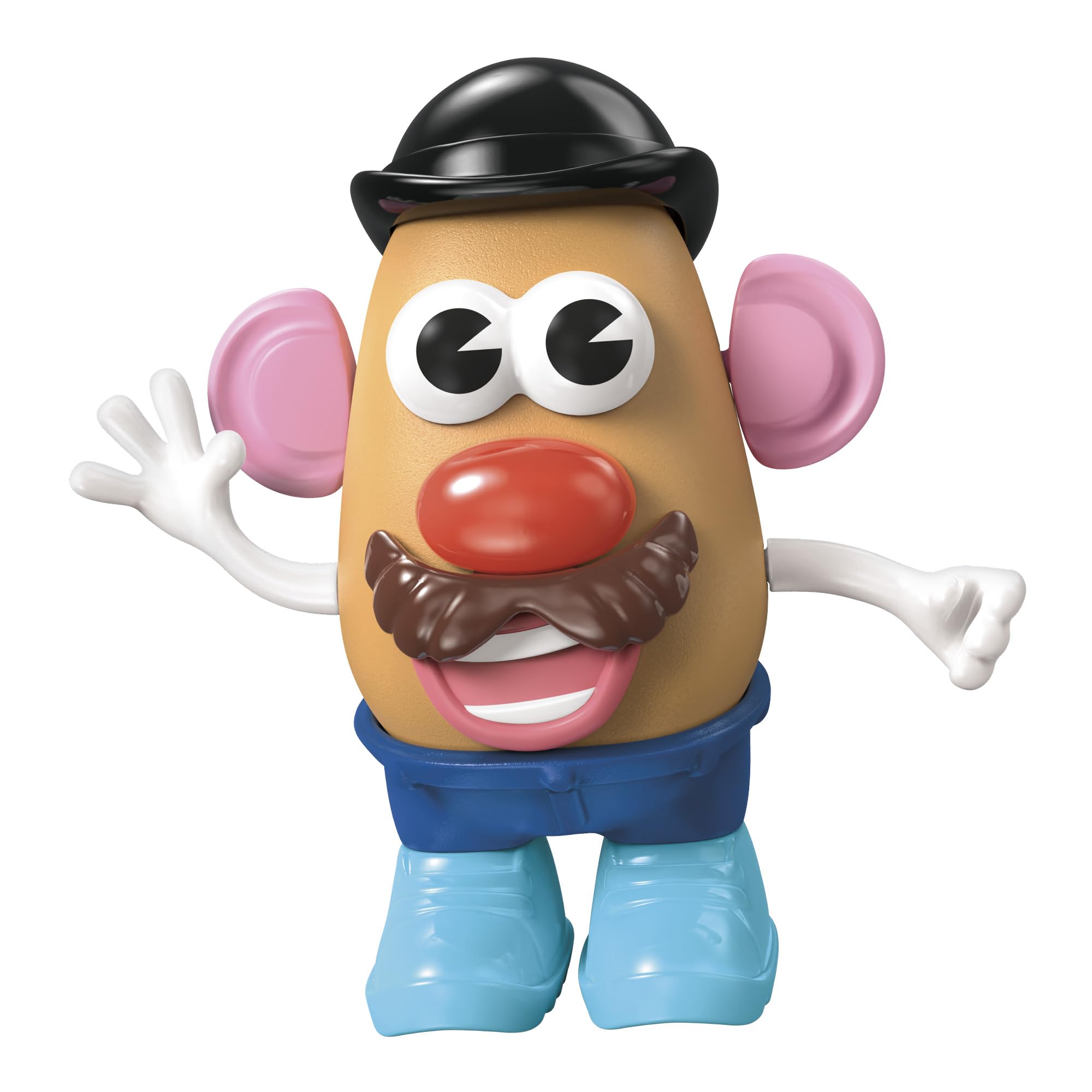 Mr. Potato Head Playskool, Fun Figure Toddler Toy for Girls and Boys, Classic Mix and Match Toys, Black