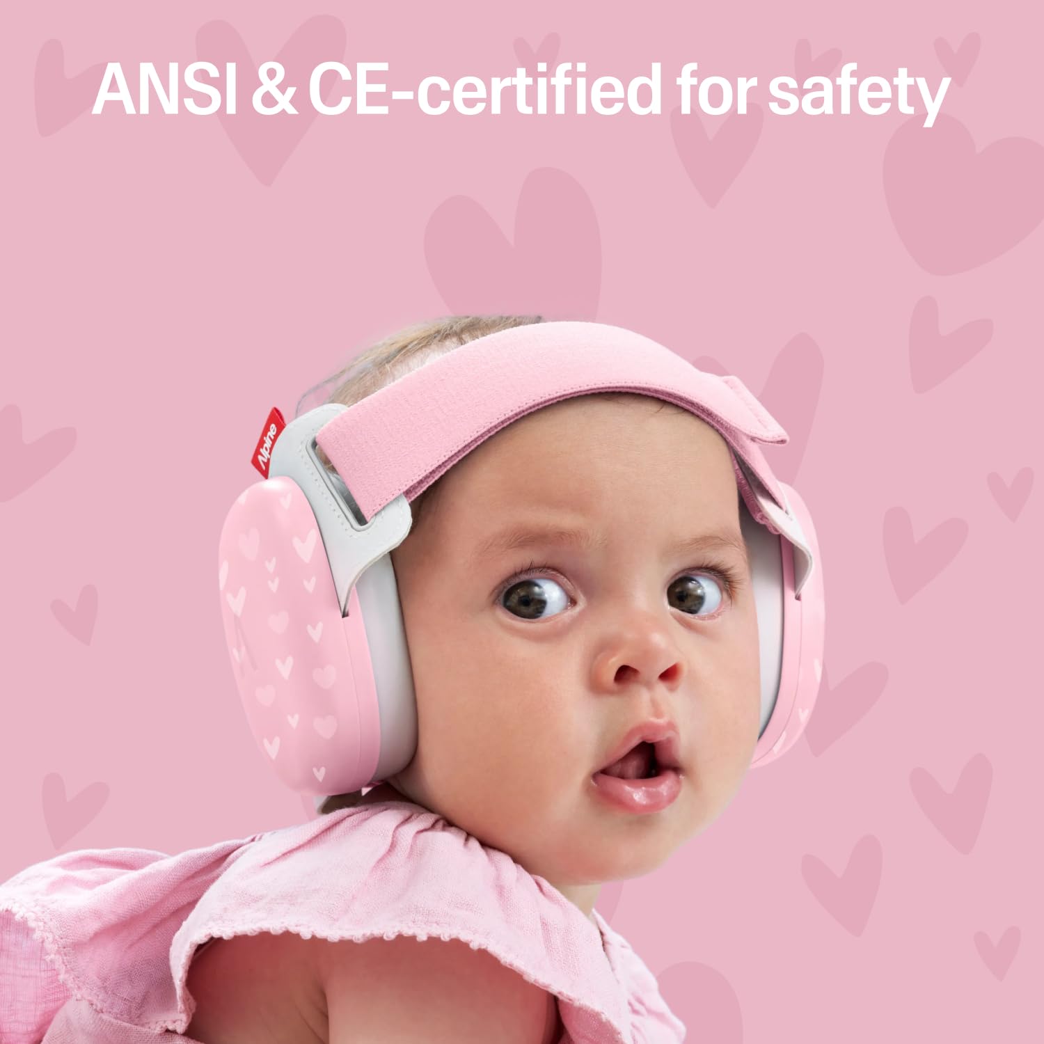 Alpine Muffy Baby Ear Defender for Babies and Toddlers up to 36 Months - CE & UKCA Certified - Noise Reduction Earmuffs - Comfortable Baby Headphones Against Hearing Damage & Improves Sleep - Blue