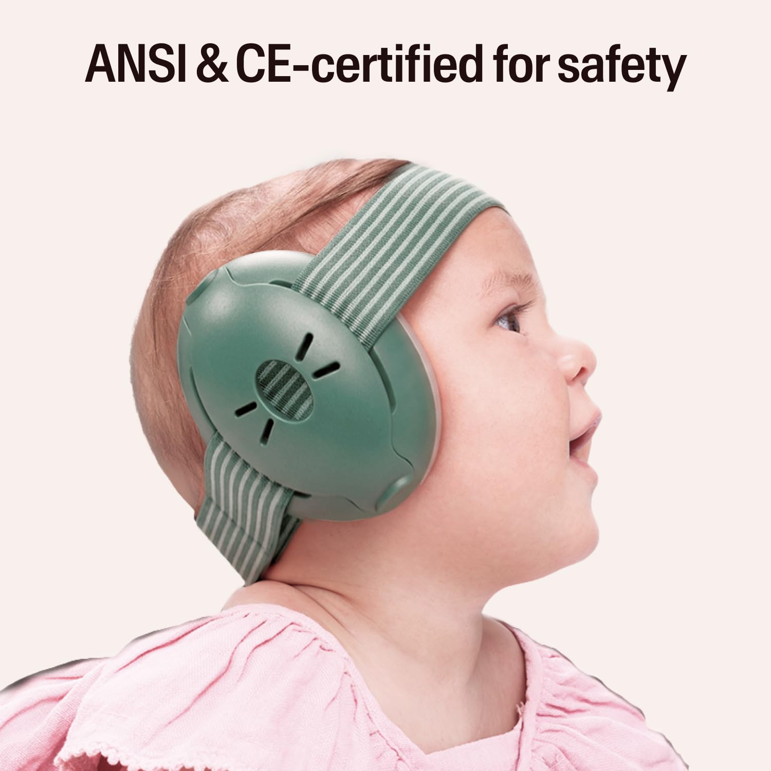 Alpine Muffy Baby Ear Defender for Babies and Toddlers up to 36 Months - CE & UKCA Certified - Noise Reduction Earmuffs - Comfortable Baby Headphones Against Hearing Damage & Improves Sleep - Blue