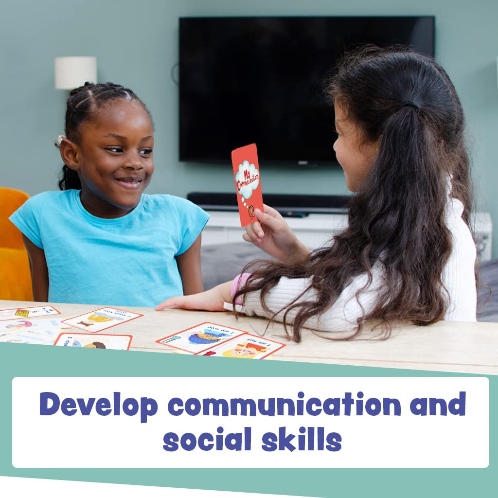 Amonev Special Needs My Communication Cards For Special Ed, Speech Delay Non Verbal Children and adults with Autism 27 Flashcards for visual aid or cue cards