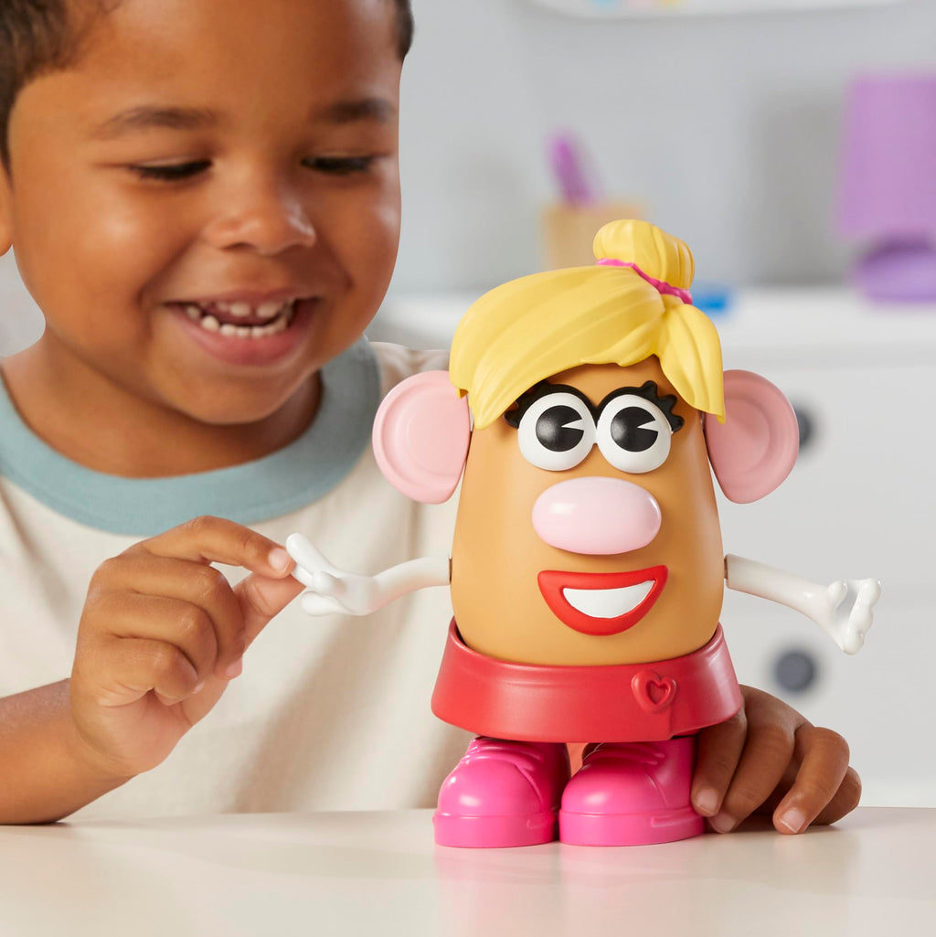 Mr. Potato Head Playskool, Fun Figure Toddler Toy for Girls and Boys, Classic Mix and Match Toys, Black