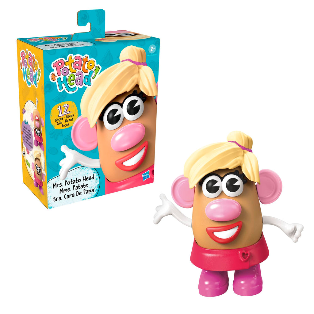 Mr. Potato Head Playskool, Fun Figure Toddler Toy for Girls and Boys, Classic Mix and Match Toys, Black