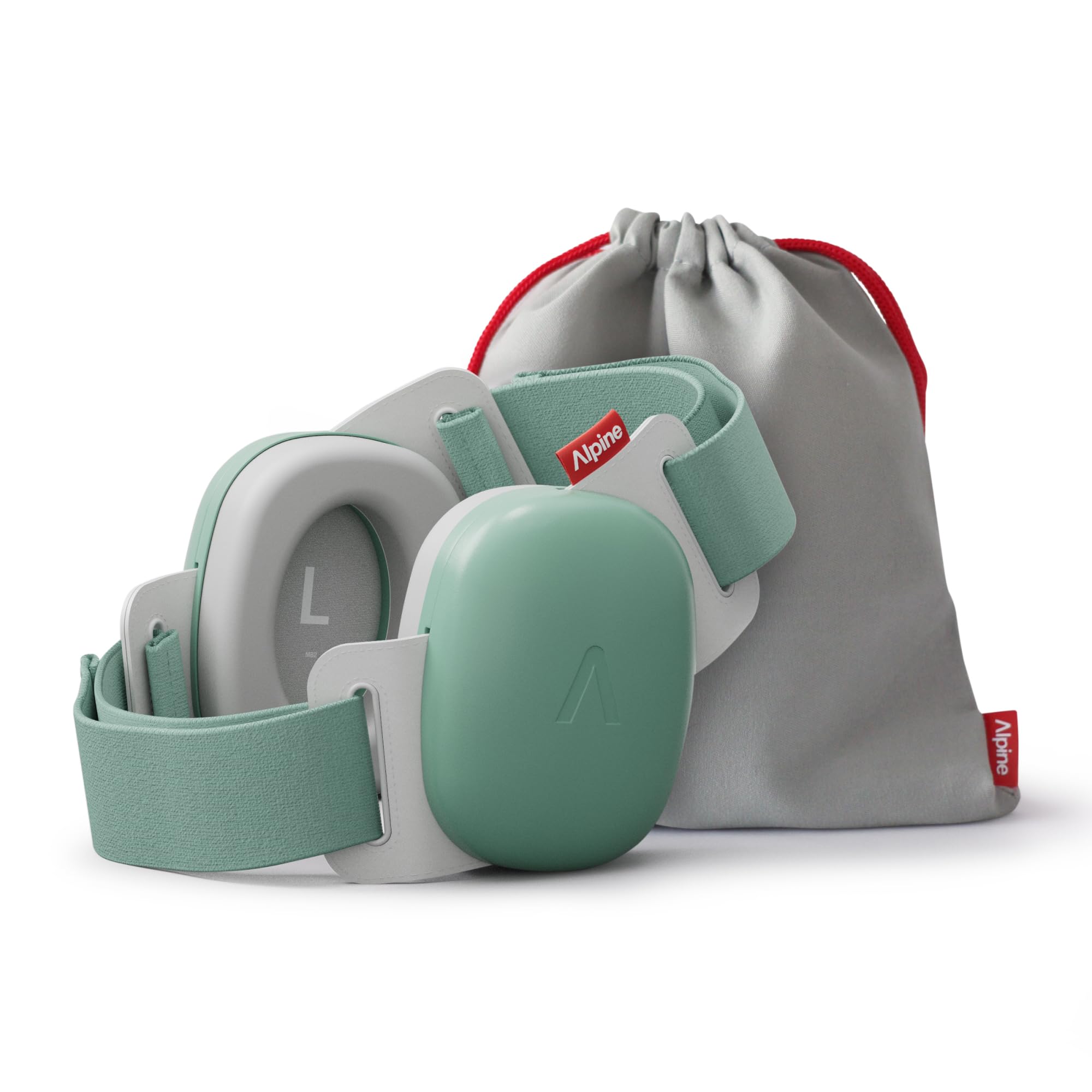 Alpine Muffy Baby Ear Defender for Babies and Toddlers up to 36 Months - CE & UKCA Certified - Noise Reduction Earmuffs - Comfortable Baby Headphones Against Hearing Damage & Improves Sleep - Blue