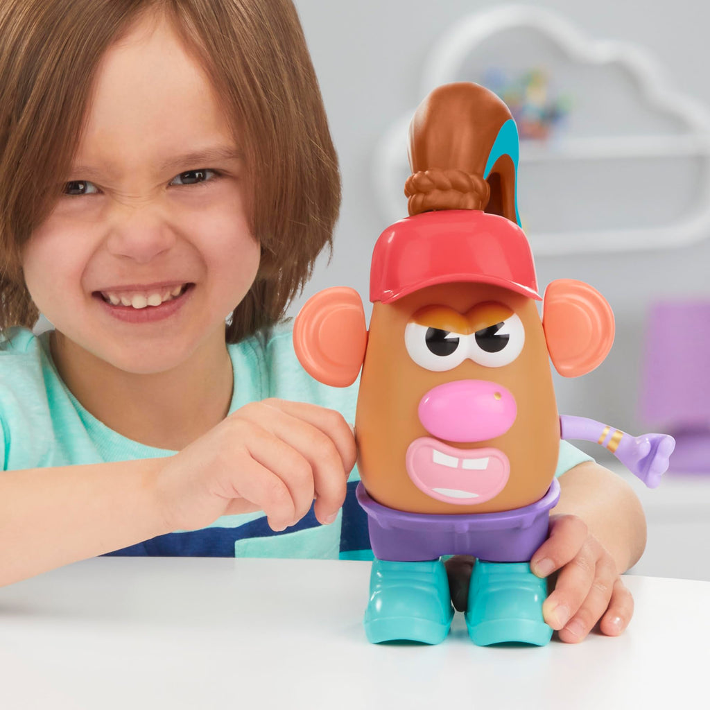 Mr. Potato Head Playskool, Fun Figure Toddler Toy for Girls and Boys, Classic Mix and Match Toys, Black