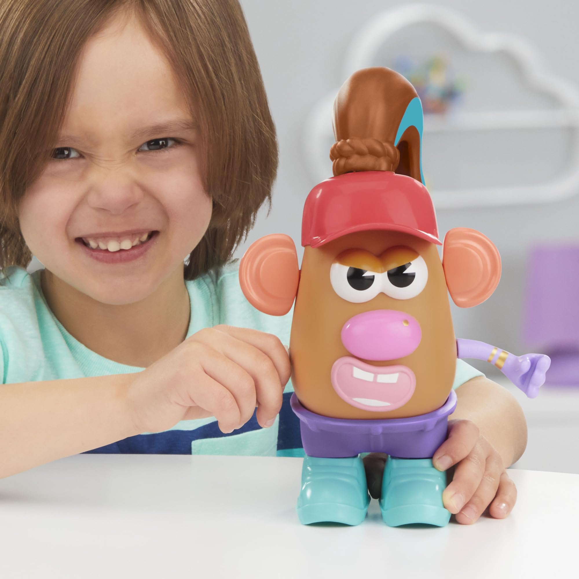 Mr. Potato Head Playskool, Fun Figure Toddler Toy for Girls and Boys, Classic Mix and Match Toys, Black