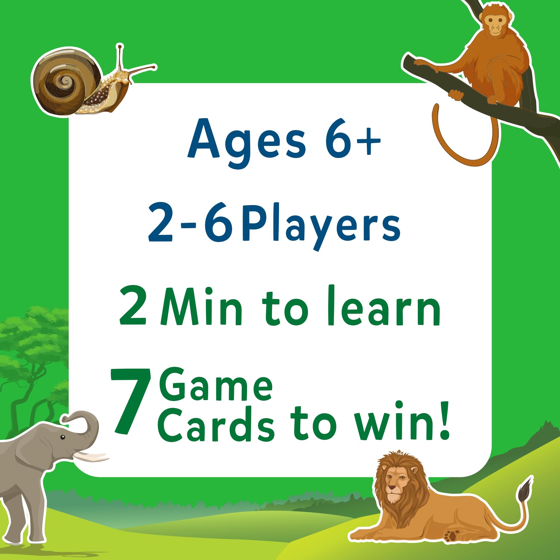 Skillmatics Guess in 10 Animal Planet, Card Game, Perfect for Boys, Girls, Kids, Teens, Adults Who Love Animals, Trivia Games, Travel Games, Gifts for Ages 6, 7, 8, 9, 10, and Up