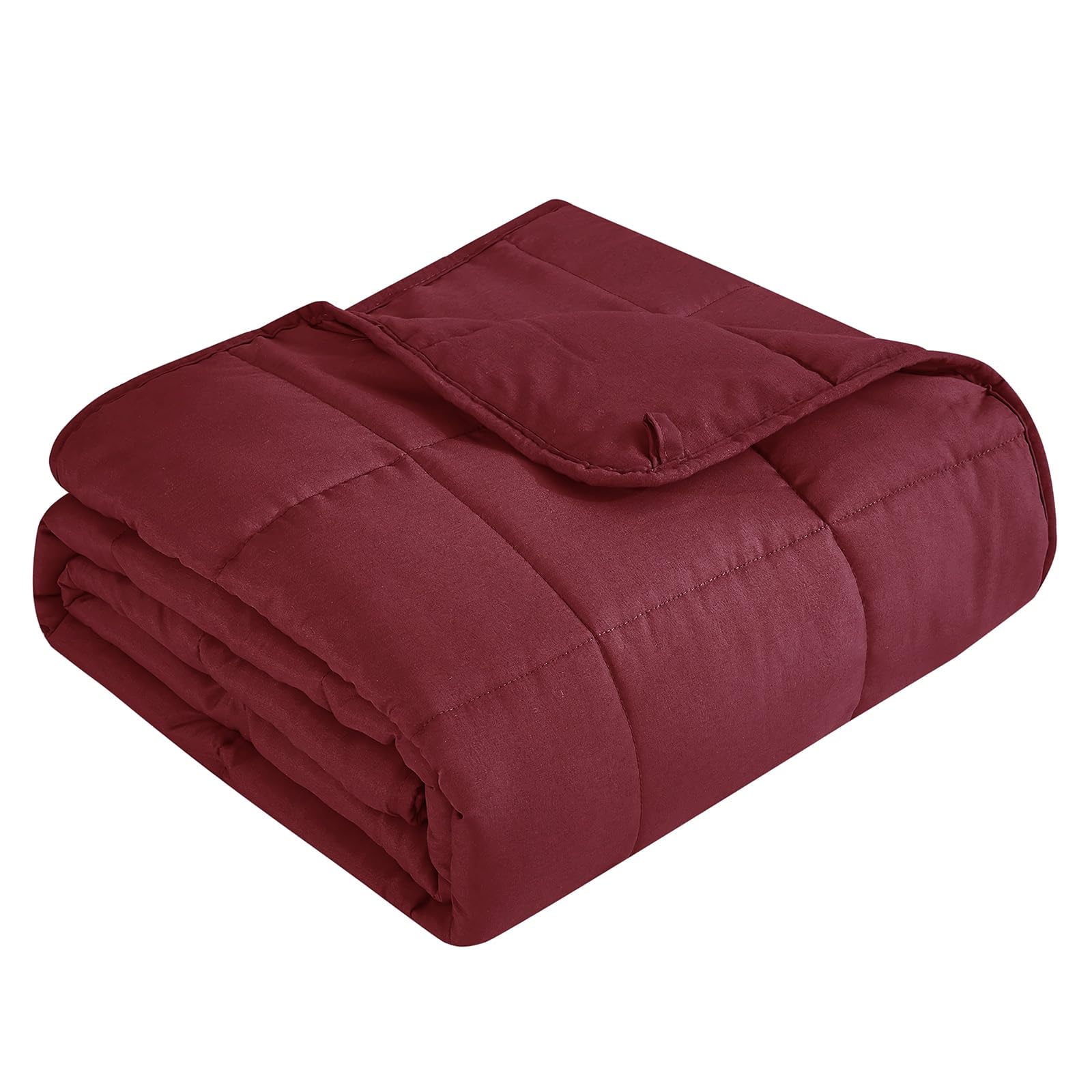 Topcee Weighted Blanket (5 lbs, 36" x 48") Cooling Throw Heavy Blanket for Sleeping Apply to 40-60 lbs, Soft Thick Breathable Blanket with Glass Bead, Easy Care