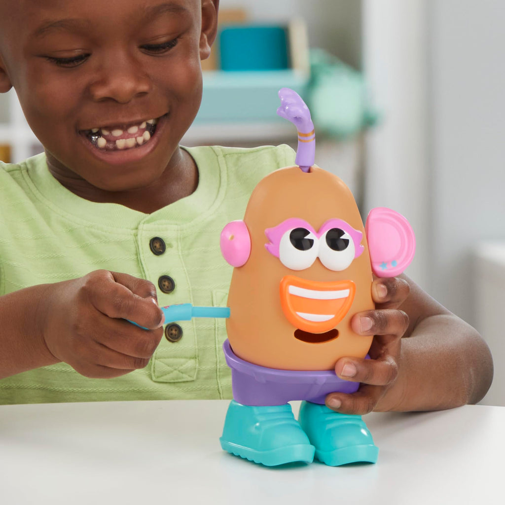 Mr. Potato Head Playskool, Fun Figure Toddler Toy for Girls and Boys, Classic Mix and Match Toys, Black
