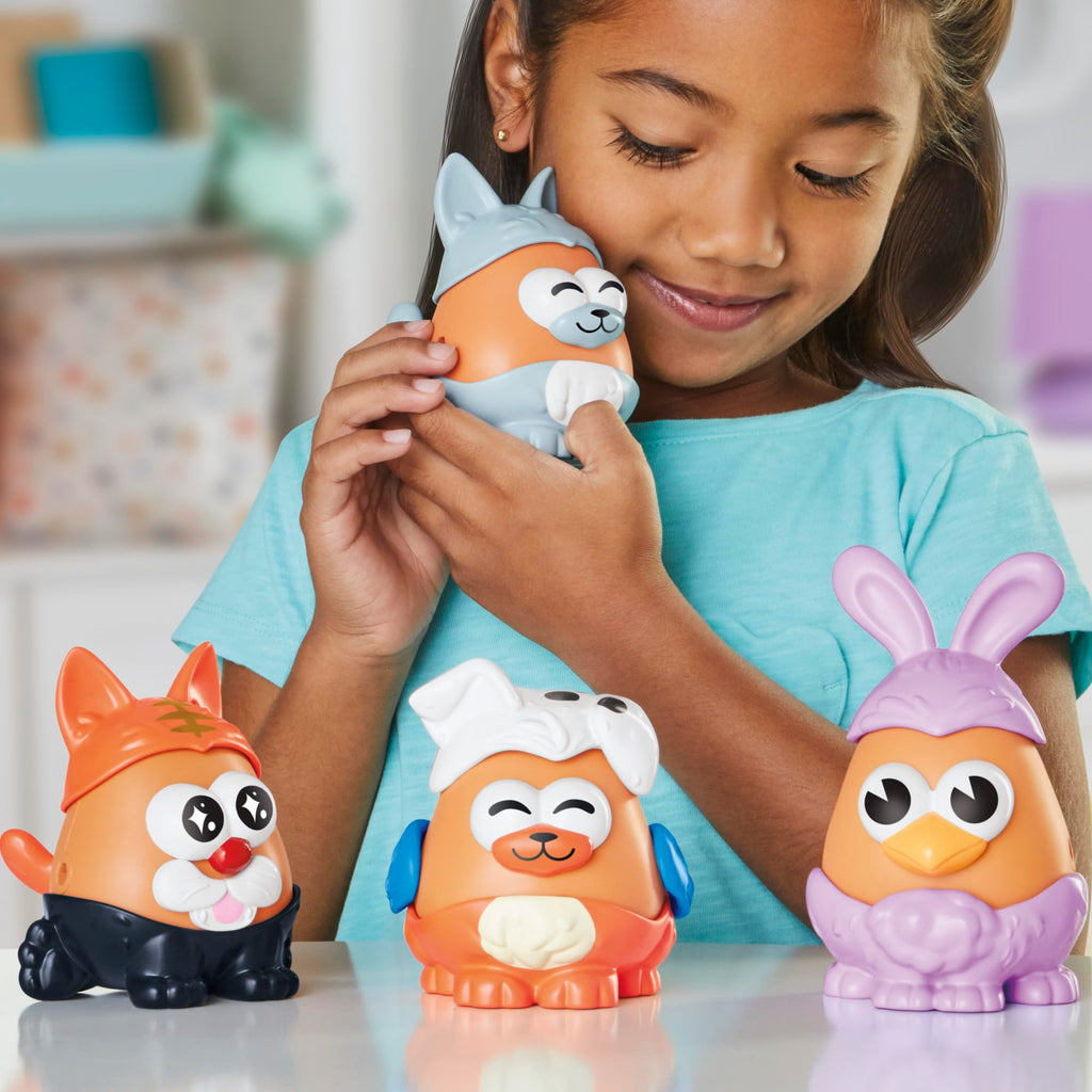Mr. Potato Head Playskool, Fun Figure Toddler Toy for Girls and Boys, Classic Mix and Match Toys, Black