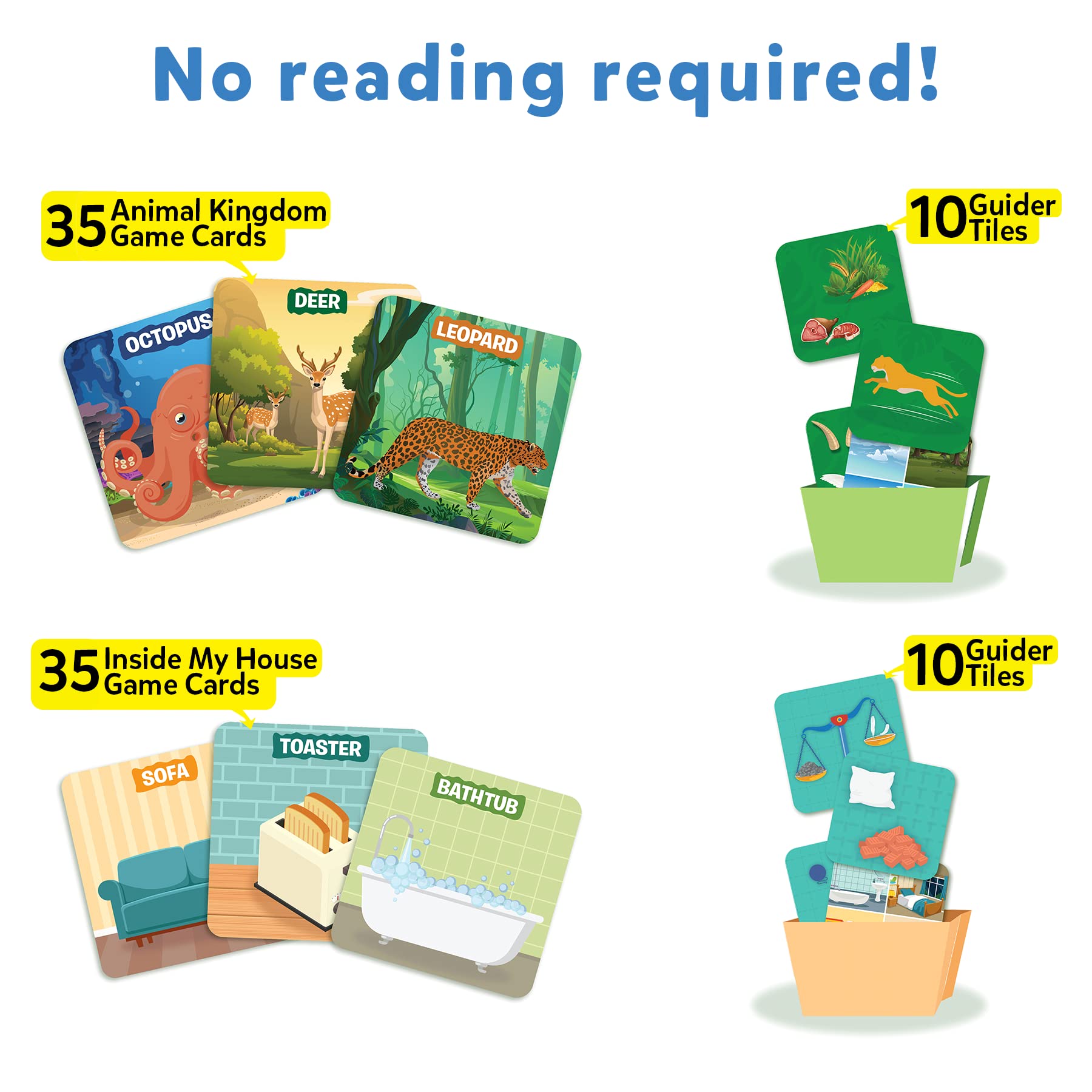 Skillmatics Guess in 10 Animal Planet, Card Game, Perfect for Boys, Girls, Kids, Teens, Adults Who Love Animals, Trivia Games, Travel Games, Gifts for Ages 6, 7, 8, 9, 10, and Up