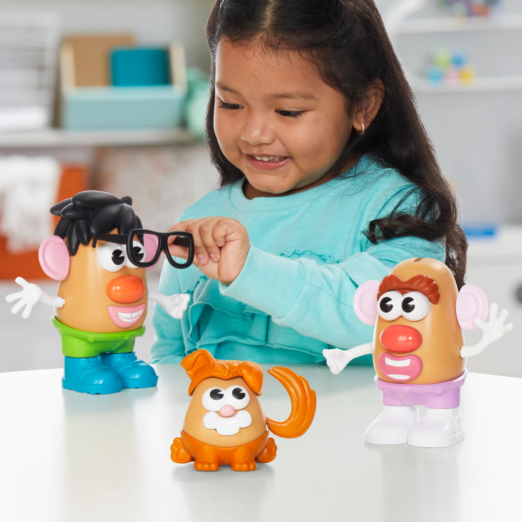 Mr. Potato Head Playskool, Fun Figure Toddler Toy for Girls and Boys, Classic Mix and Match Toys, Black