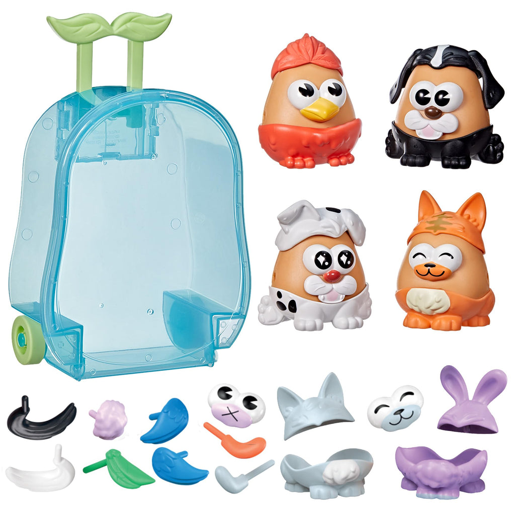 Mr. Potato Head Playskool, Fun Figure Toddler Toy for Girls and Boys, Classic Mix and Match Toys, Black