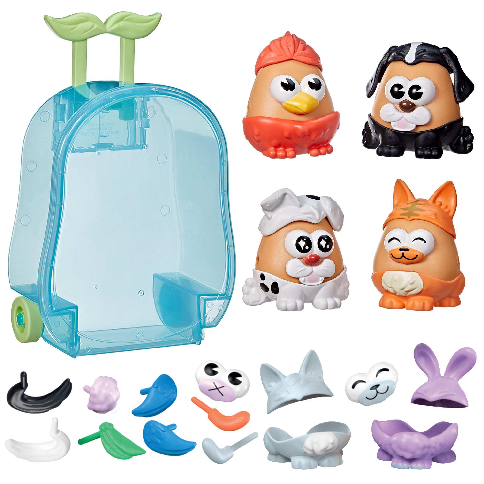 Mr. Potato Head Playskool, Fun Figure Toddler Toy for Girls and Boys, Classic Mix and Match Toys, Black