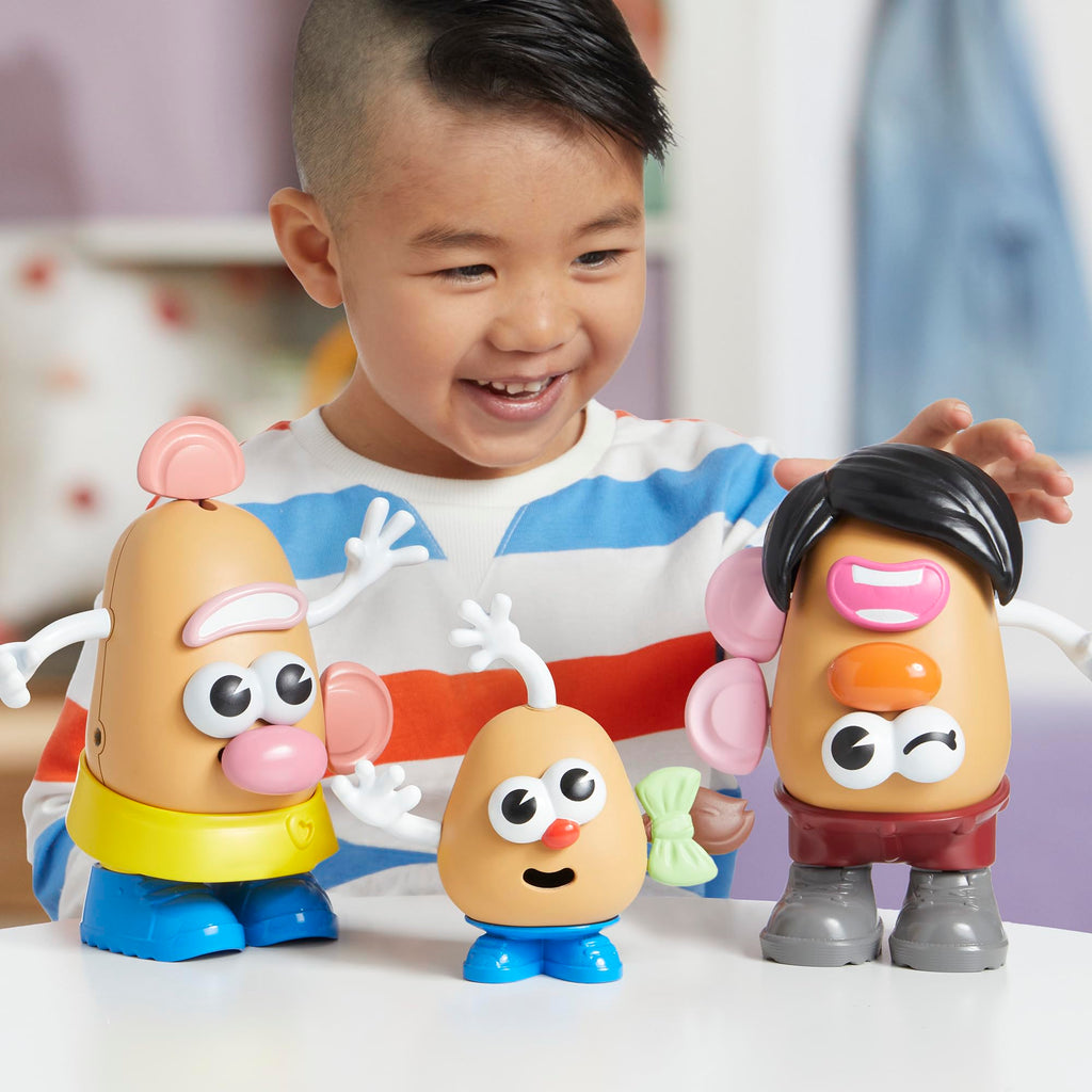 Mr. Potato Head Playskool, Fun Figure Toddler Toy for Girls and Boys, Classic Mix and Match Toys, Black