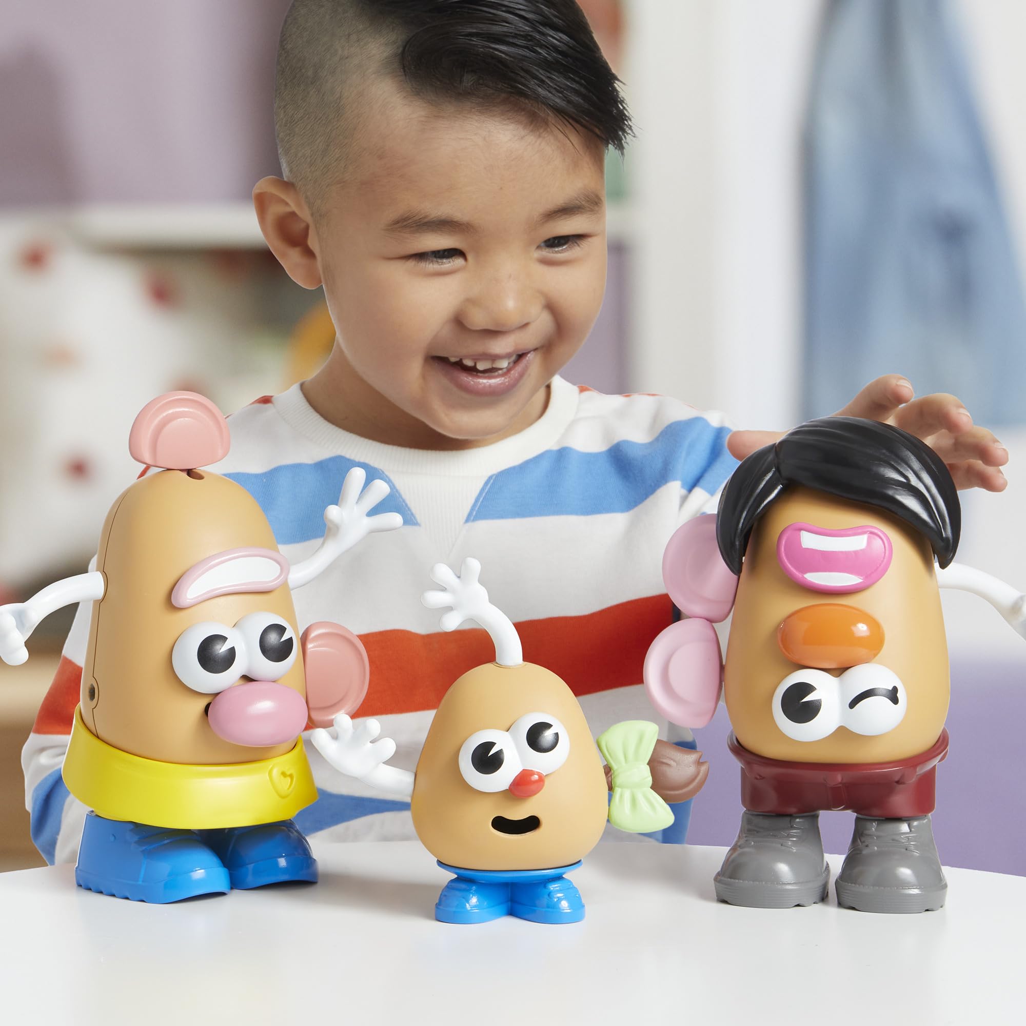 Mr. Potato Head Playskool, Fun Figure Toddler Toy for Girls and Boys, Classic Mix and Match Toys, Black