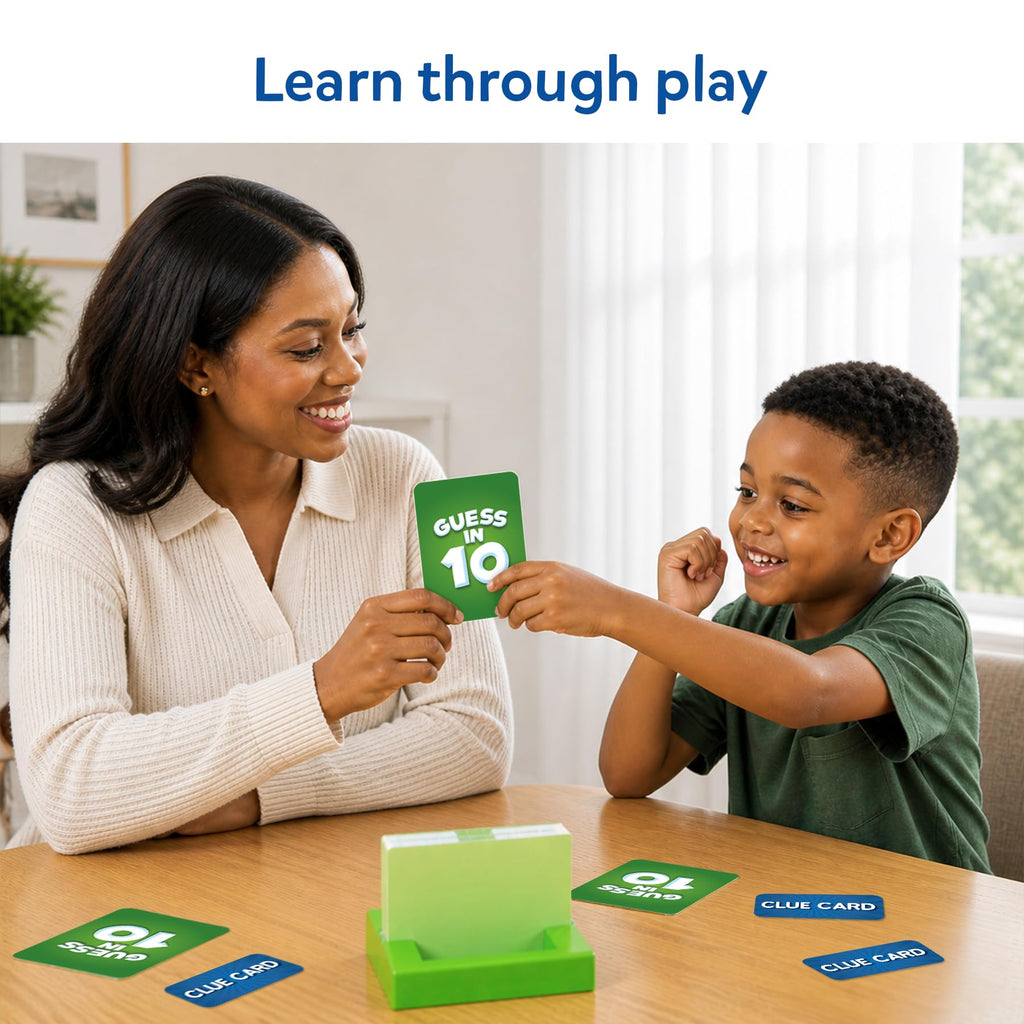 Skillmatics Guess in 10 Animal Planet, Card Game, Perfect for Boys, Girls, Kids, Teens, Adults Who Love Animals, Trivia Games, Travel Games, Gifts for Ages 6, 7, 8, 9, 10, and Up