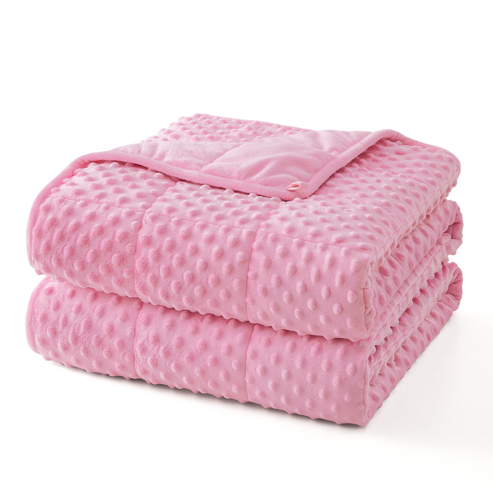 Topcee Weighted Blanket (5 lbs, 36" x 48") Cooling Throw Heavy Blanket for Sleeping Apply to 40-60 lbs, Soft Thick Breathable Blanket with Glass Bead, Easy Care