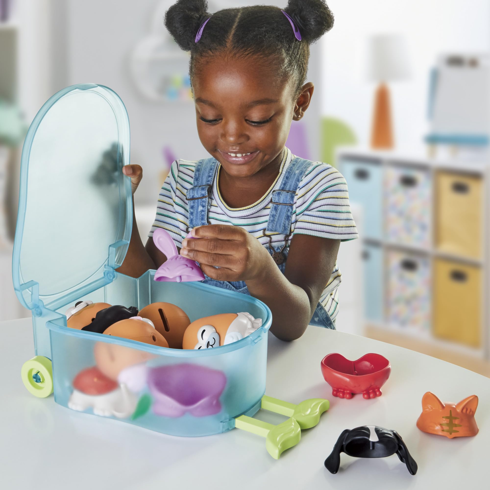 Mr. Potato Head Playskool, Fun Figure Toddler Toy for Girls and Boys, Classic Mix and Match Toys, Black