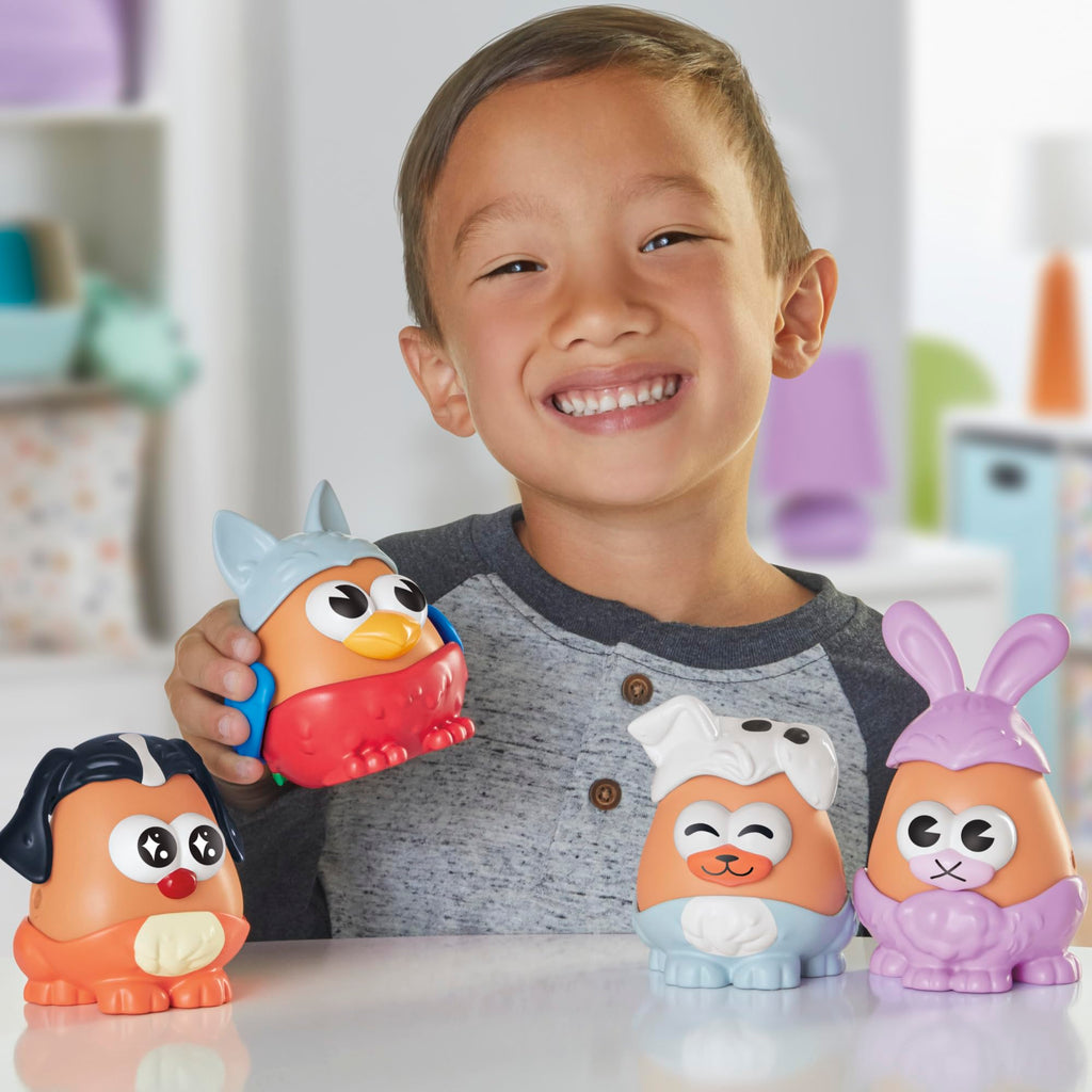 Mr. Potato Head Playskool, Fun Figure Toddler Toy for Girls and Boys, Classic Mix and Match Toys, Black