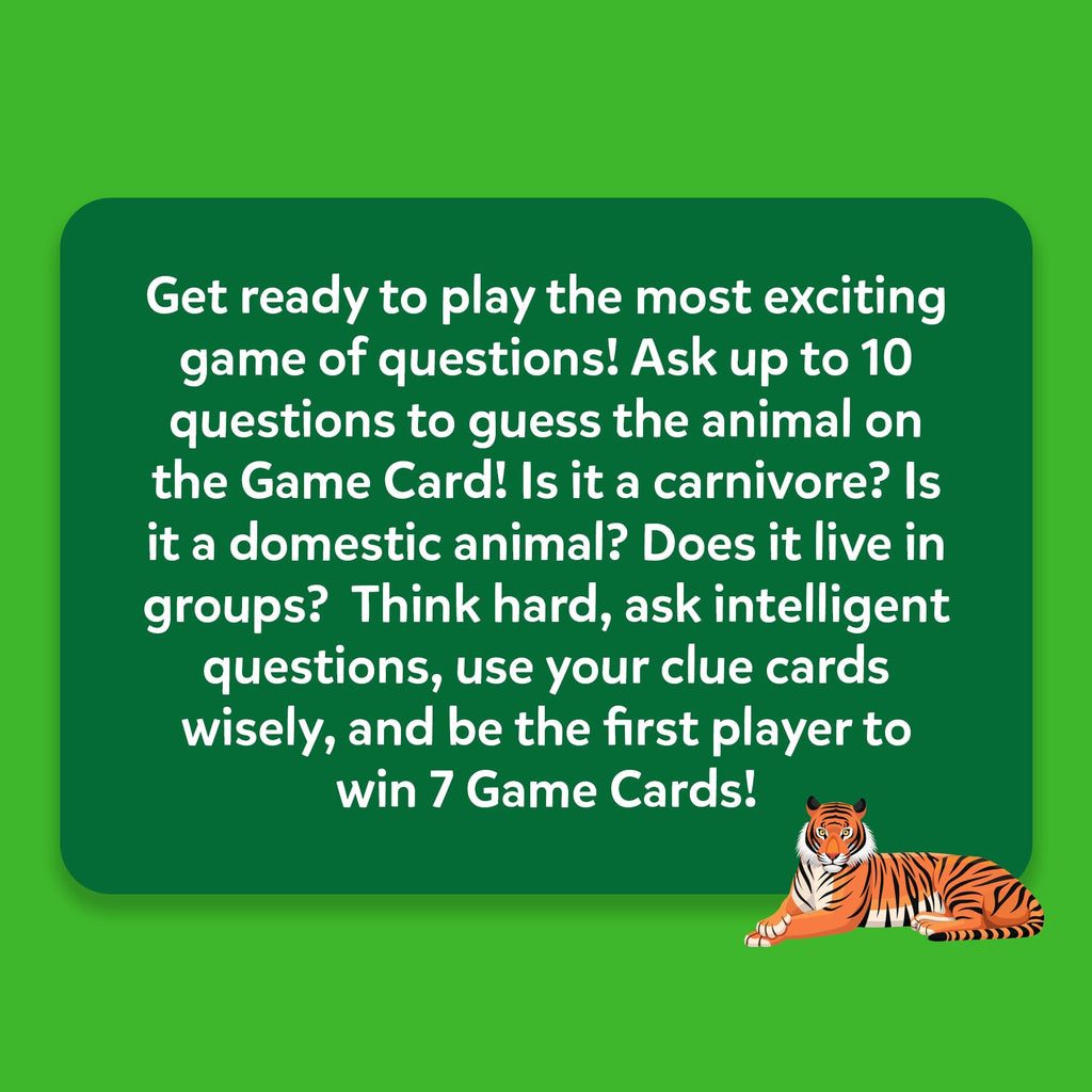 Skillmatics Guess in 10 Animal Planet, Card Game, Perfect for Boys, Girls, Kids, Teens, Adults Who Love Animals, Trivia Games, Travel Games, Gifts for Ages 6, 7, 8, 9, 10, and Up