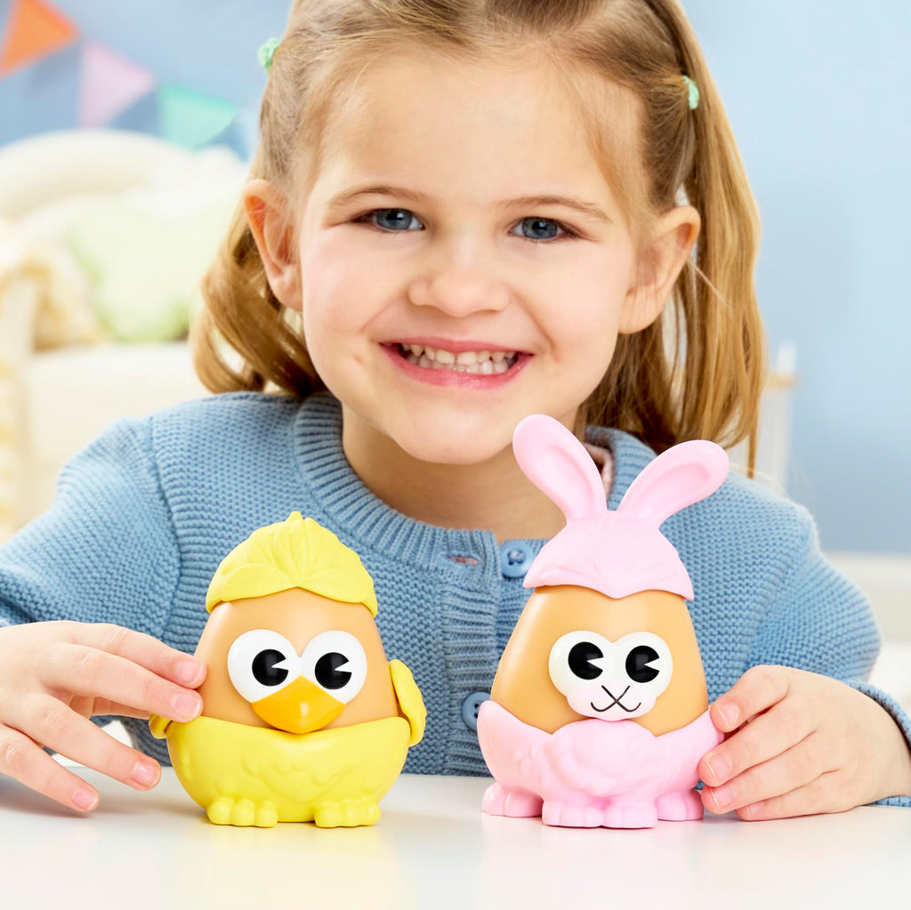 Mr. Potato Head Playskool, Fun Figure Toddler Toy for Girls and Boys, Classic Mix and Match Toys, Black