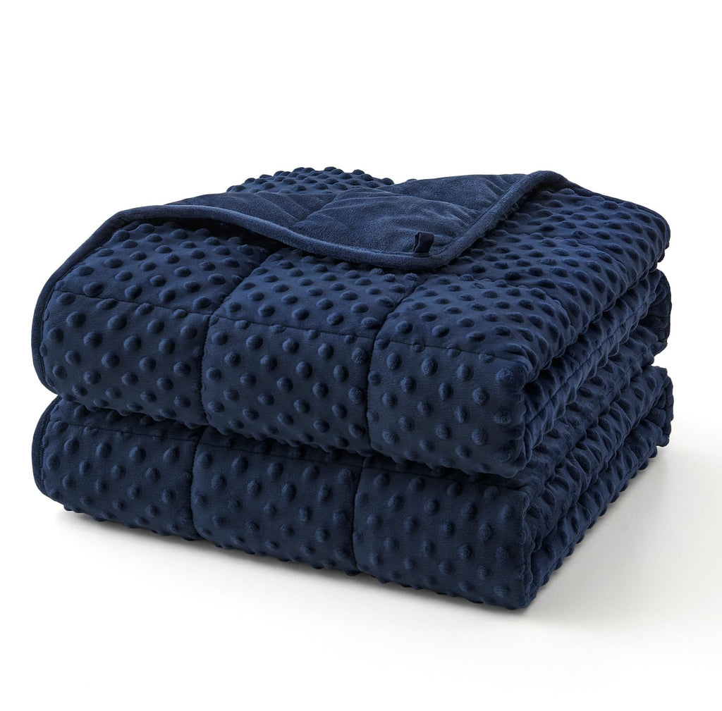 Topcee Weighted Blanket (5 lbs, 36" x 48") Cooling Throw Heavy Blanket for Sleeping Apply to 40-60 lbs, Soft Thick Breathable Blanket with Glass Bead, Easy Care