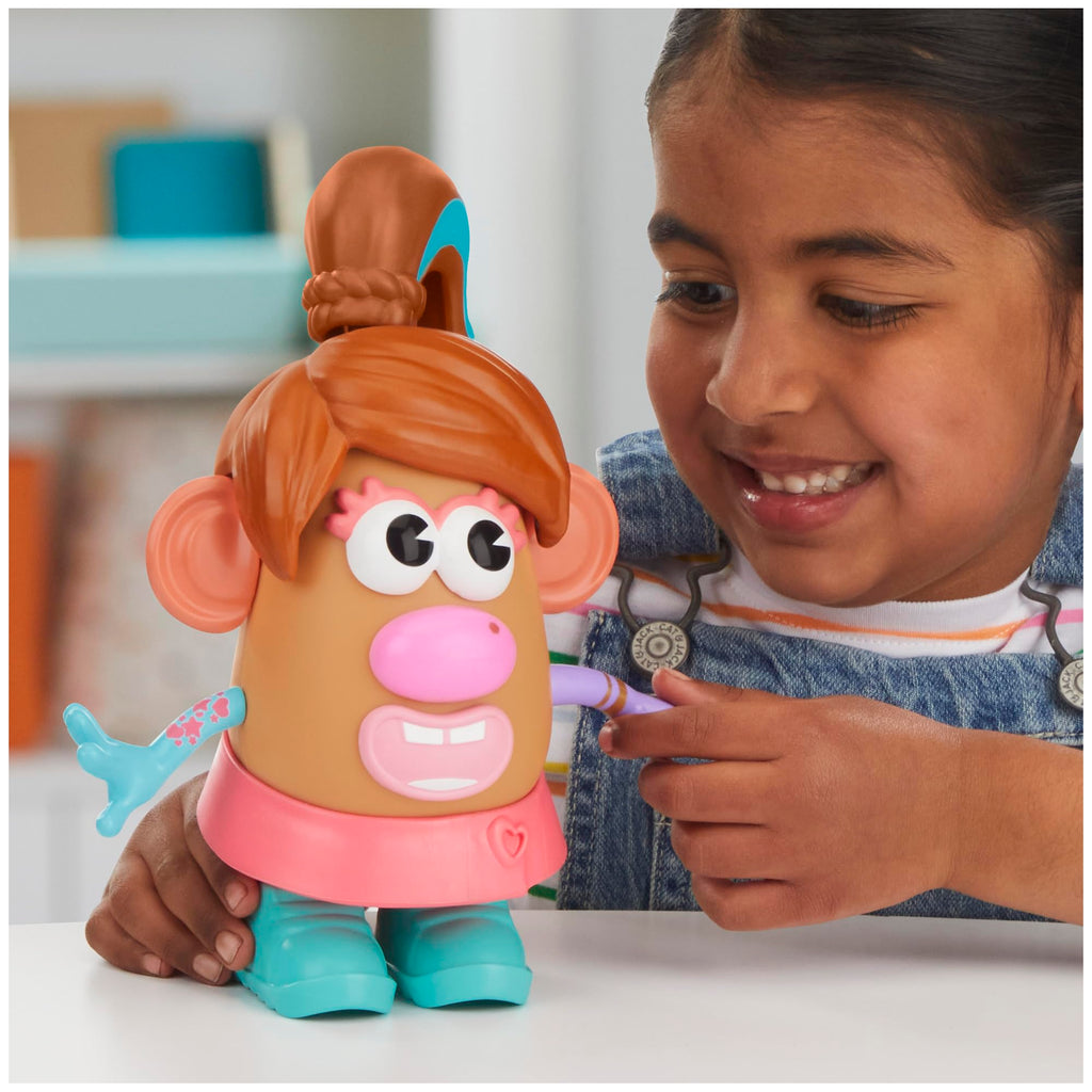 Mr. Potato Head Playskool, Fun Figure Toddler Toy for Girls and Boys, Classic Mix and Match Toys, Black