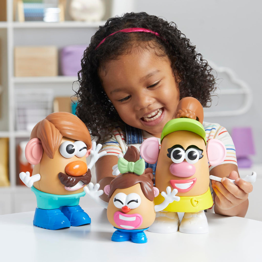 Mr. Potato Head Playskool, Fun Figure Toddler Toy for Girls and Boys, Classic Mix and Match Toys, Black