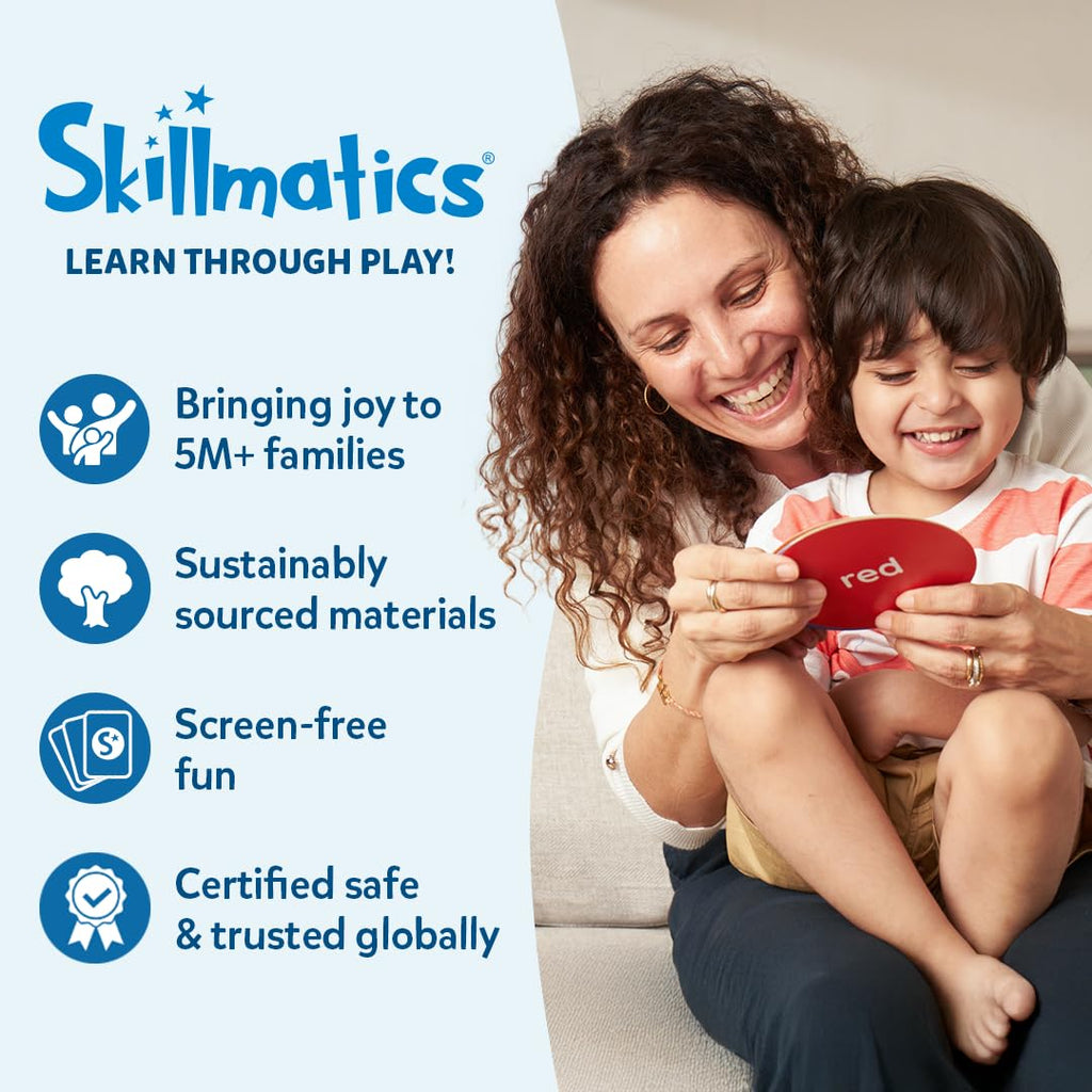 Skillmatics Guess in 10 Animal Planet, Card Game, Perfect for Boys, Girls, Kids, Teens, Adults Who Love Animals, Trivia Games, Travel Games, Gifts for Ages 6, 7, 8, 9, 10, and Up