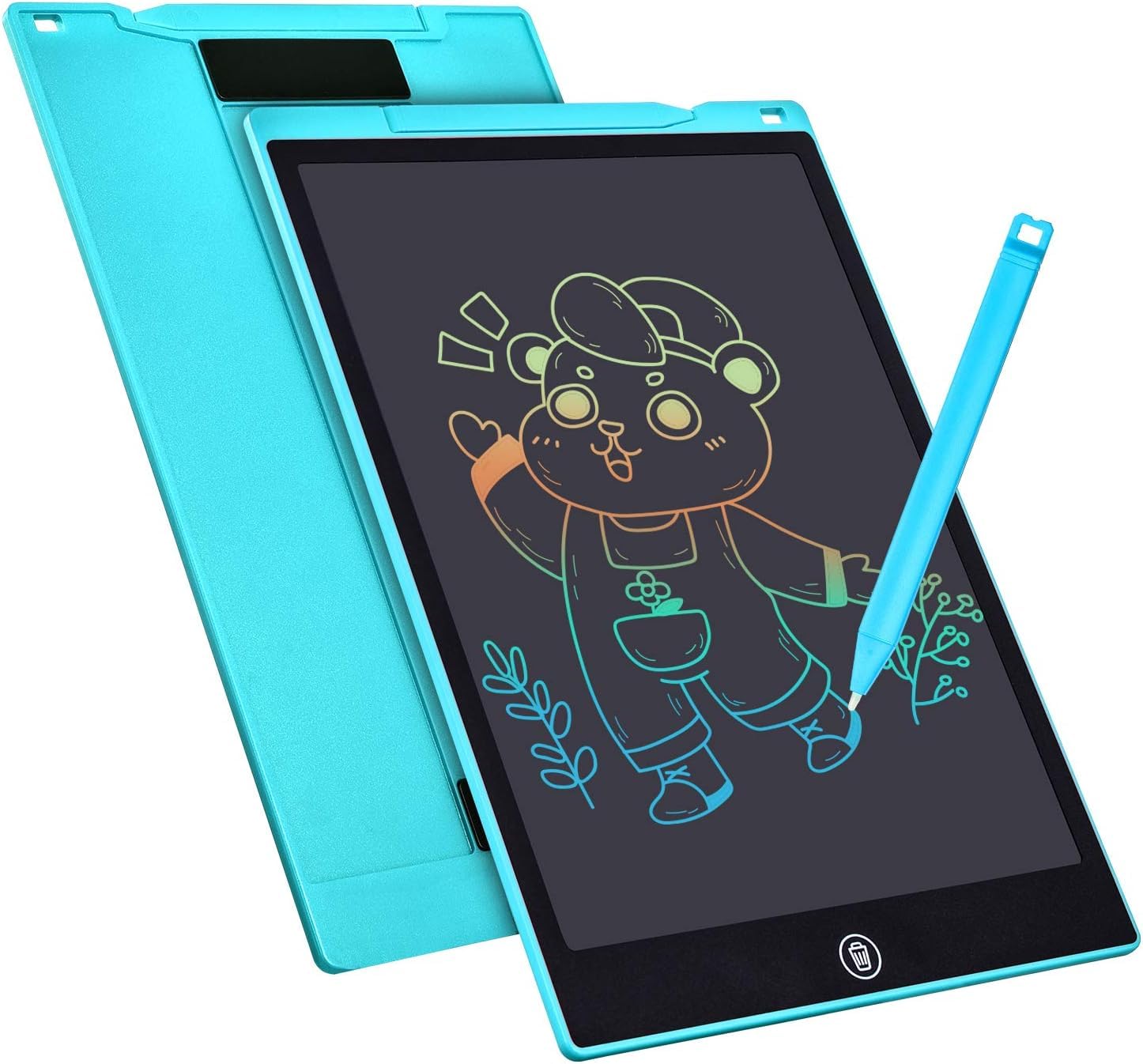 LCD Writing Tablet, 12 Inch LCD Coloring Drawing Tablet Doodle Board for Kids Learning Toys, Erasable Electronic eWriter Handwriting Sketch Pad, Christmas Birthday Gifts for 3 Age+