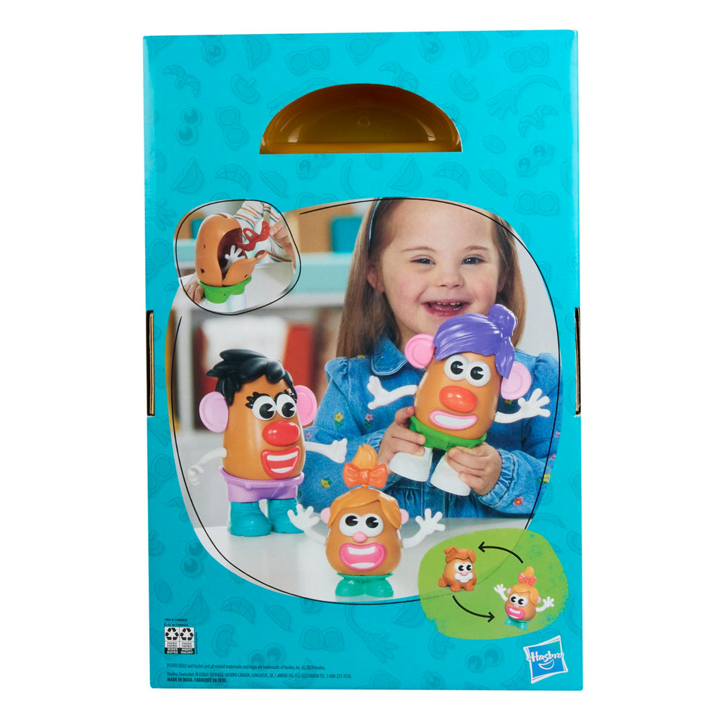 Mr. Potato Head Playskool, Fun Figure Toddler Toy for Girls and Boys, Classic Mix and Match Toys, Black