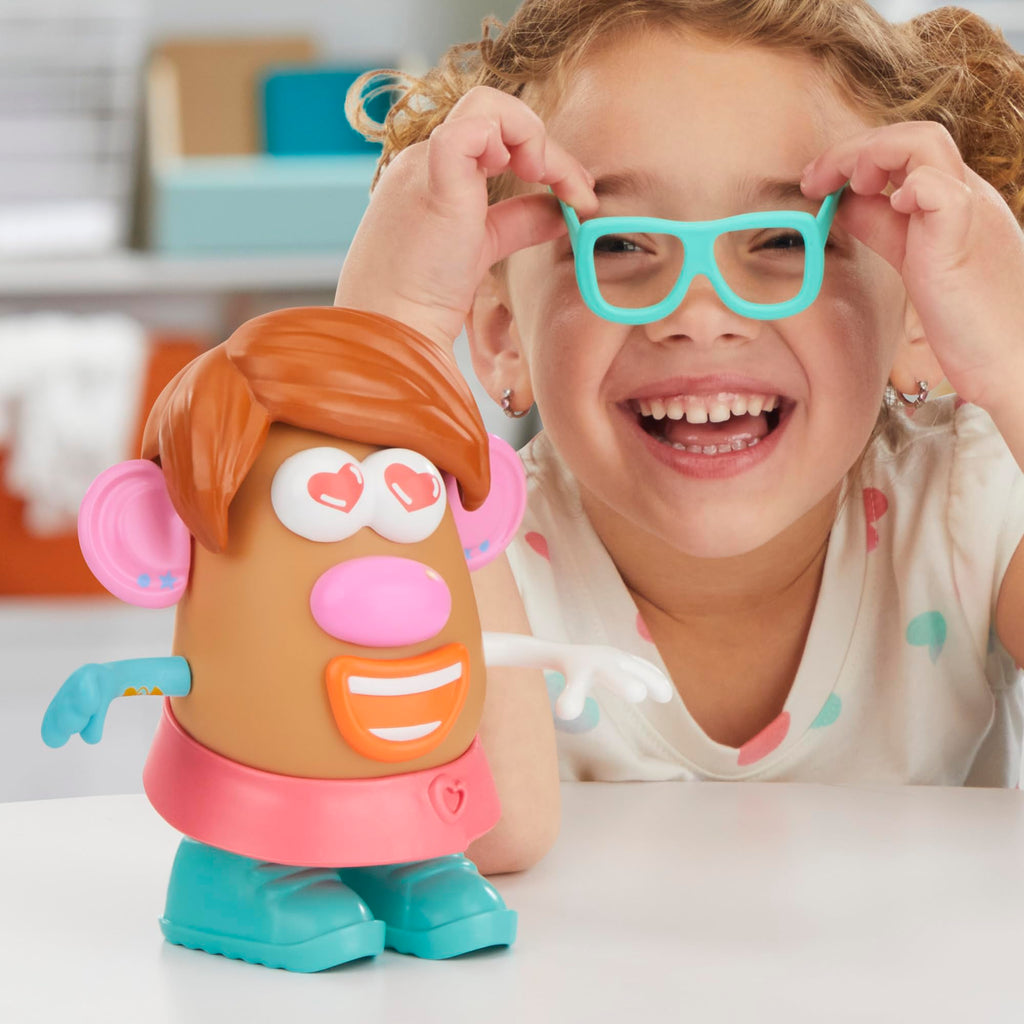 Mr. Potato Head Playskool, Fun Figure Toddler Toy for Girls and Boys, Classic Mix and Match Toys, Black