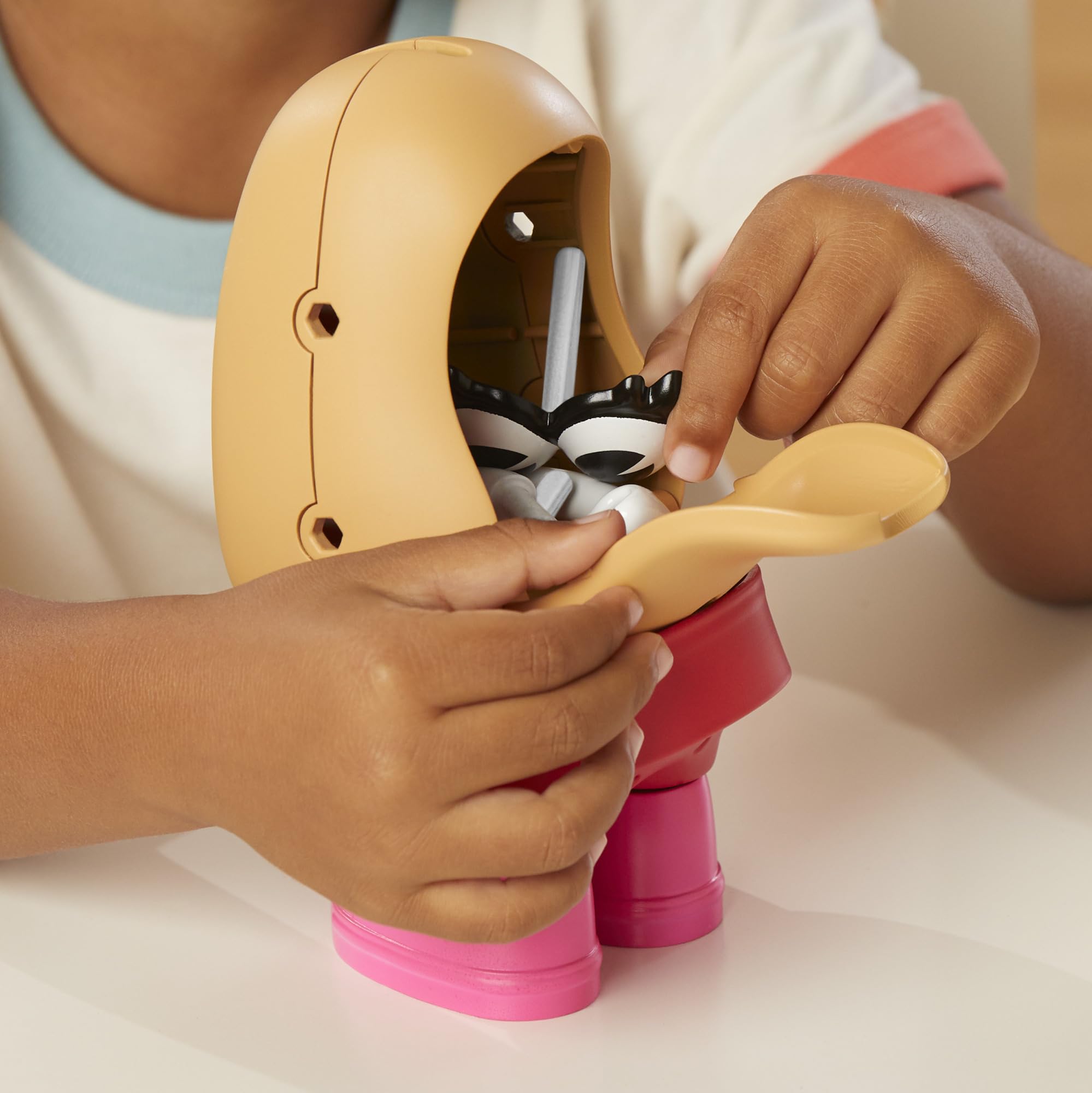 Mr. Potato Head Playskool, Fun Figure Toddler Toy for Girls and Boys, Classic Mix and Match Toys, Black