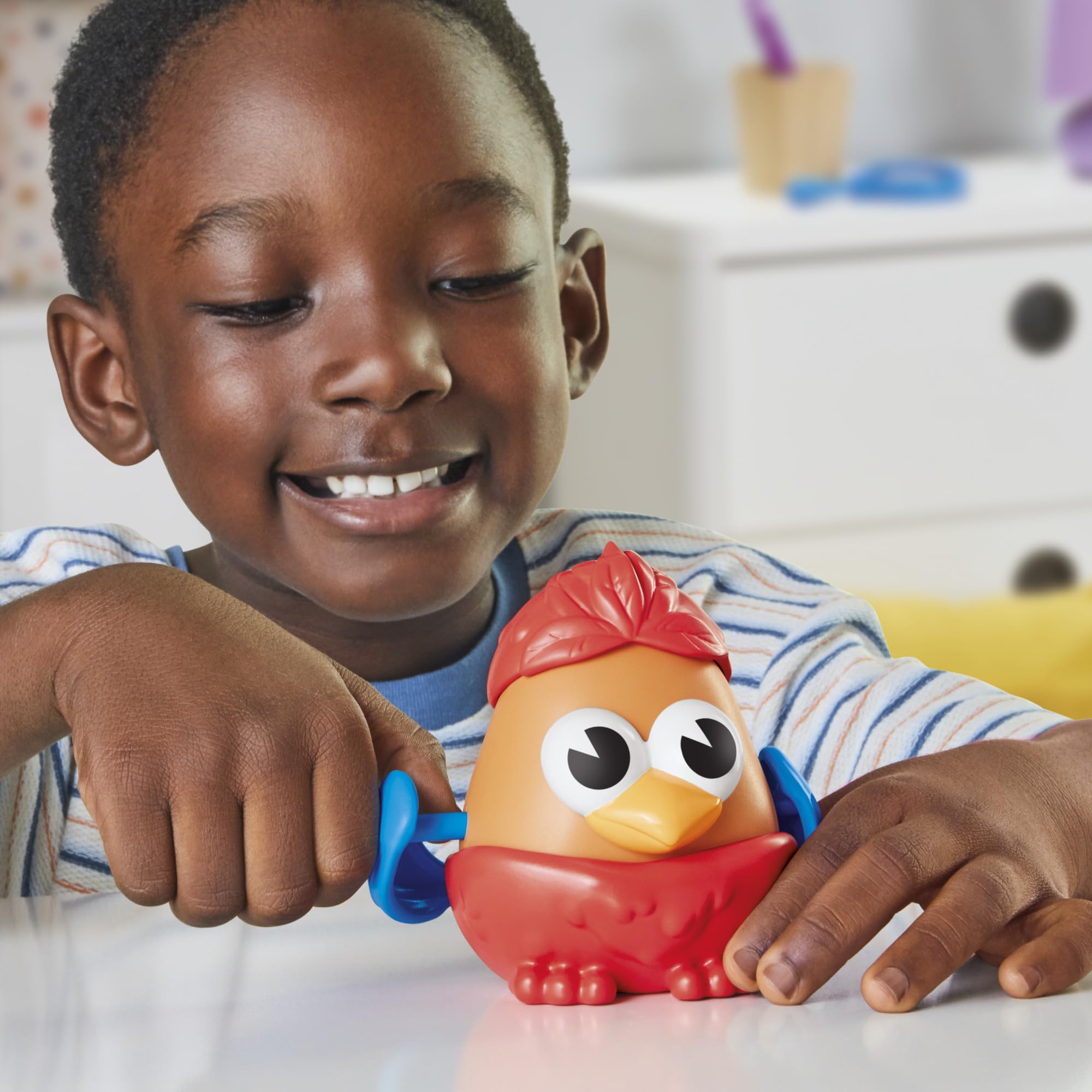Mr. Potato Head Playskool, Fun Figure Toddler Toy for Girls and Boys, Classic Mix and Match Toys, Black