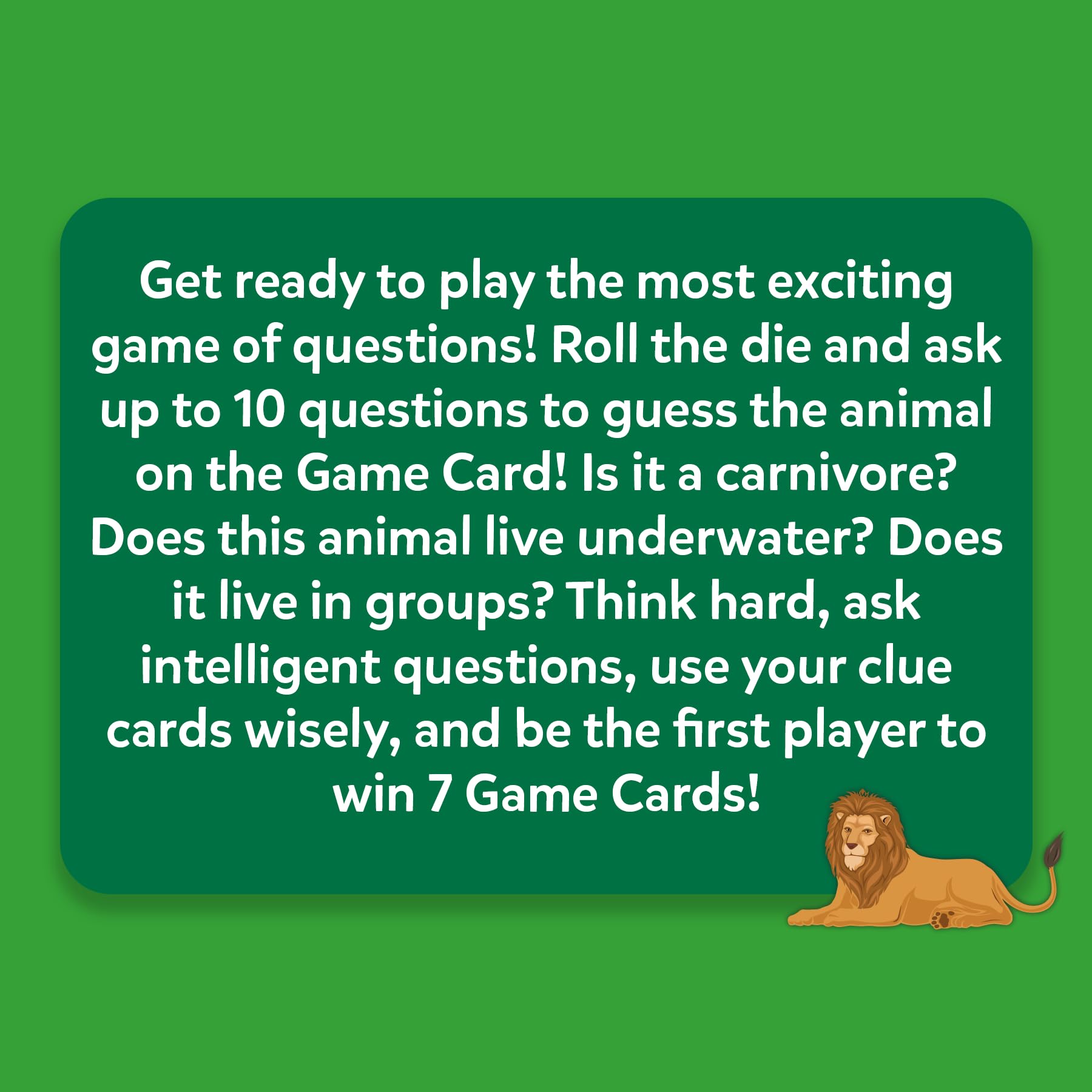 Skillmatics Guess in 10 Animal Planet, Card Game, Perfect for Boys, Girls, Kids, Teens, Adults Who Love Animals, Trivia Games, Travel Games, Gifts for Ages 6, 7, 8, 9, 10, and Up