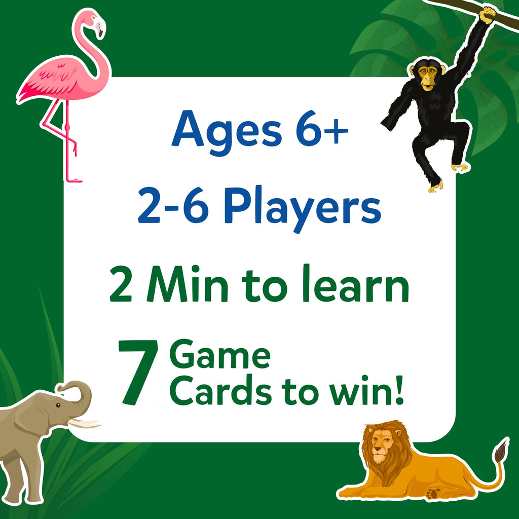 Skillmatics Guess in 10 Animal Planet, Card Game, Perfect for Boys, Girls, Kids, Teens, Adults Who Love Animals, Trivia Games, Travel Games, Gifts for Ages 6, 7, 8, 9, 10, and Up
