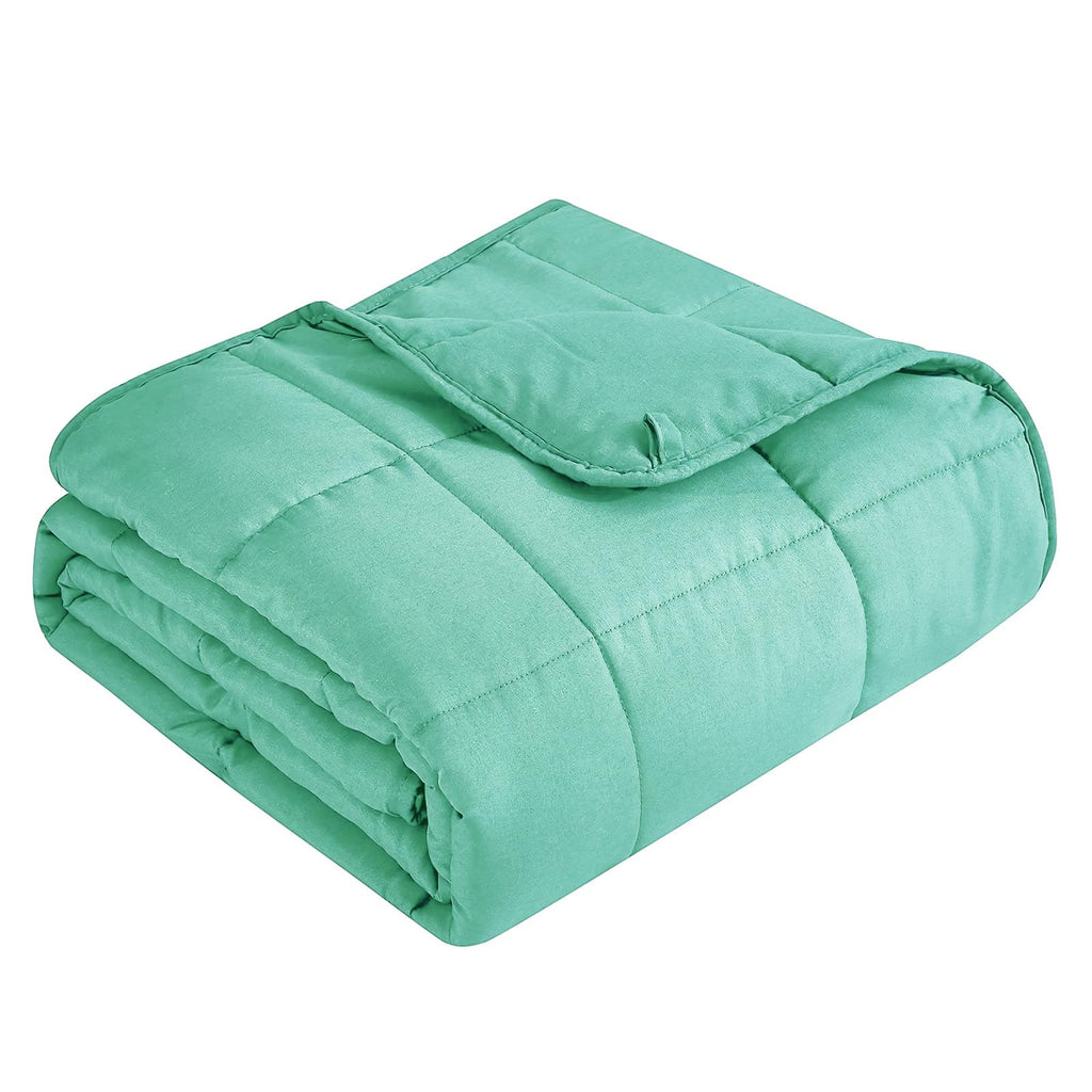 Topcee Weighted Blanket (5 lbs, 36" x 48") Cooling Throw Heavy Blanket for Sleeping Apply to 40-60 lbs, Soft Thick Breathable Blanket with Glass Bead, Easy Care
