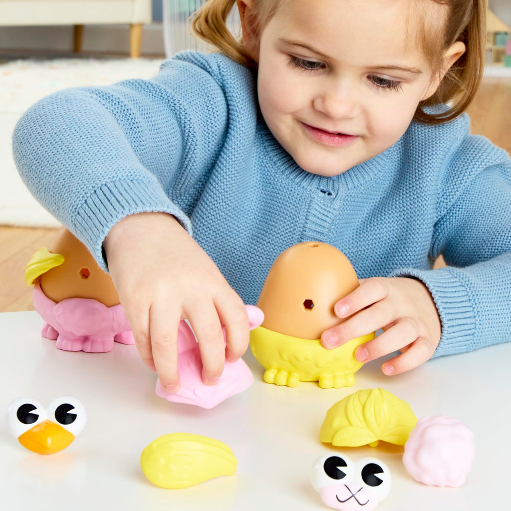 Mr. Potato Head Playskool, Fun Figure Toddler Toy for Girls and Boys, Classic Mix and Match Toys, Black