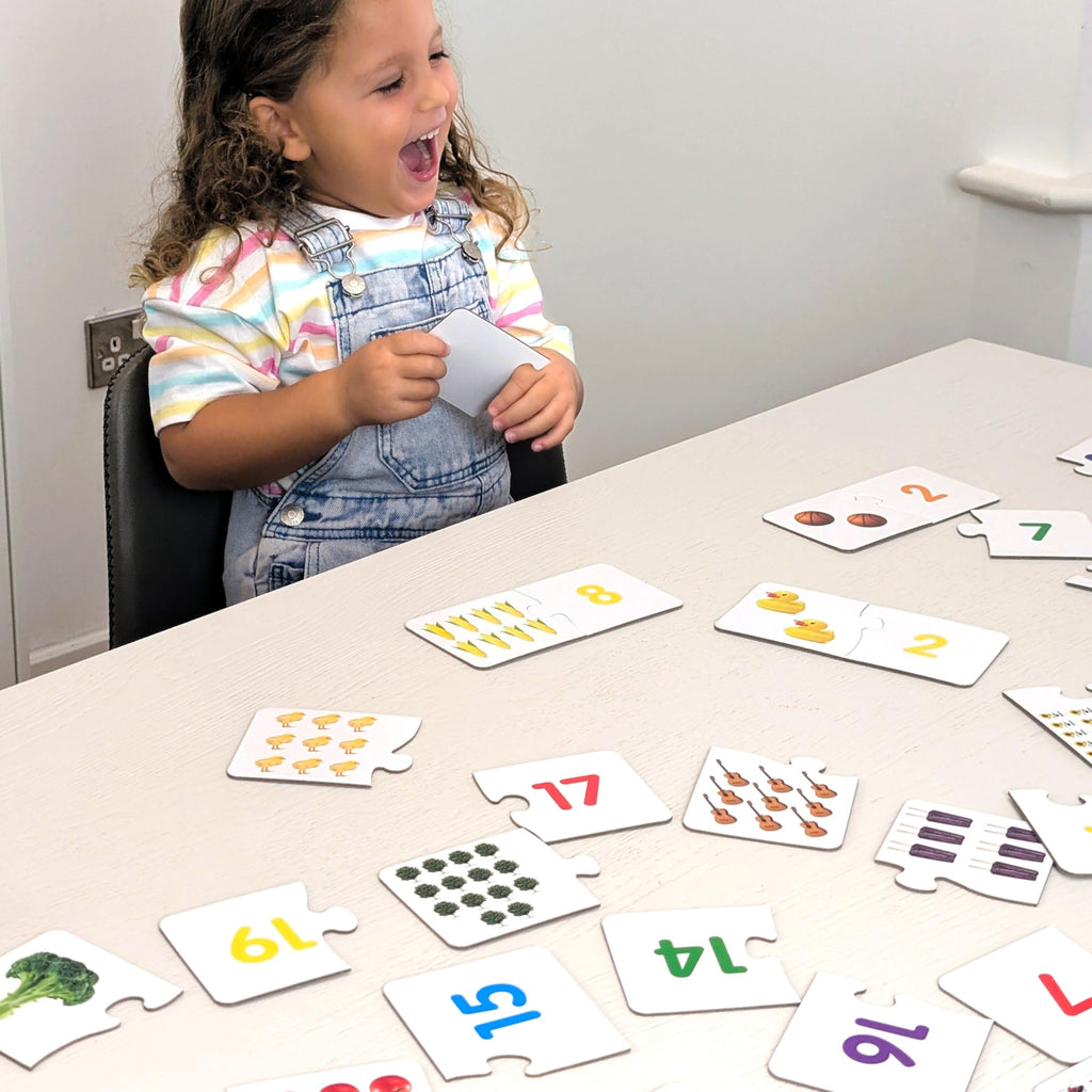 The Learning Journey Match It - Counting Memory Game For Kids - Helps Interactive Child Development, Problem-Solving and Counting Skills - Includes 30 Self-Correcting Puzzle Sets - For 4+ Years