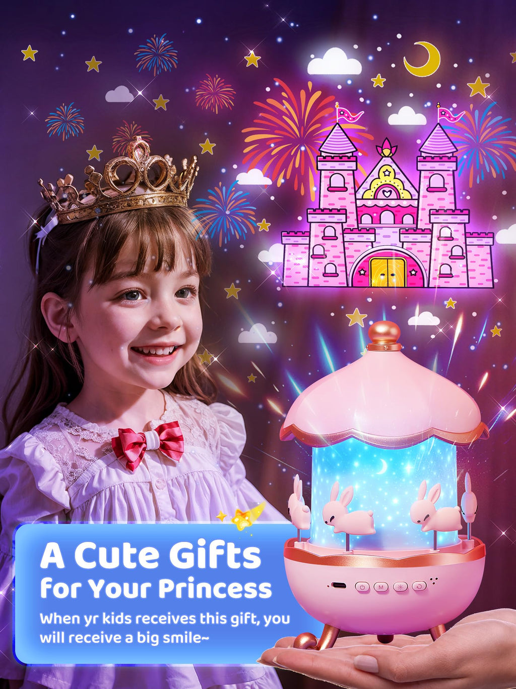 Egg Light Gifts for Kids Sound Machine | 15 Sleeping Sounds+14HD Films+7 Colors+360°Rotating | Easter Gifts for Kids Primal Hatch Dinosaur Egg Night Light for Nursery Boy Toys Hatch Sound Machine