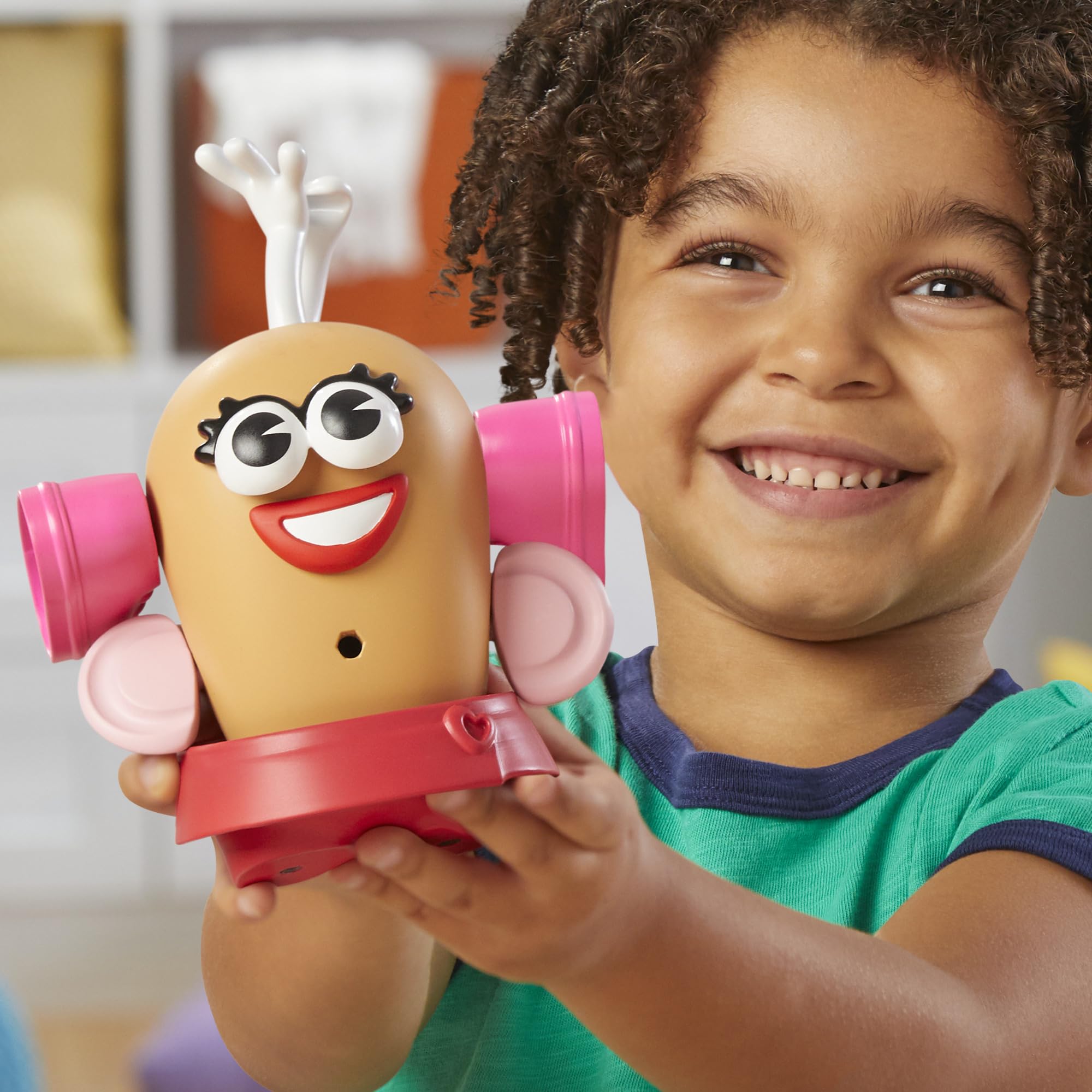 Mr. Potato Head Playskool, Fun Figure Toddler Toy for Girls and Boys, Classic Mix and Match Toys, Black