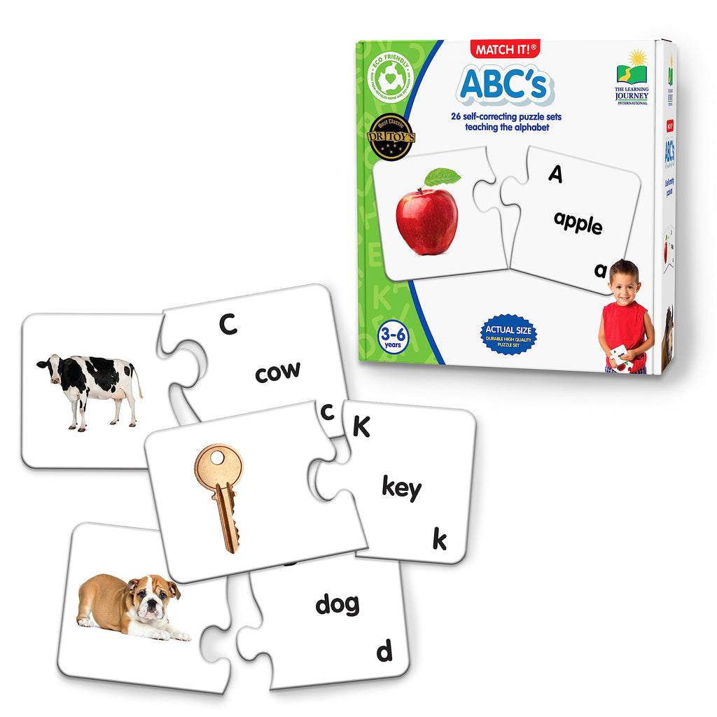 The Learning Journey Match It - Counting Memory Game For Kids - Helps Interactive Child Development, Problem-Solving and Counting Skills - Includes 30 Self-Correcting Puzzle Sets - For 4+ Years