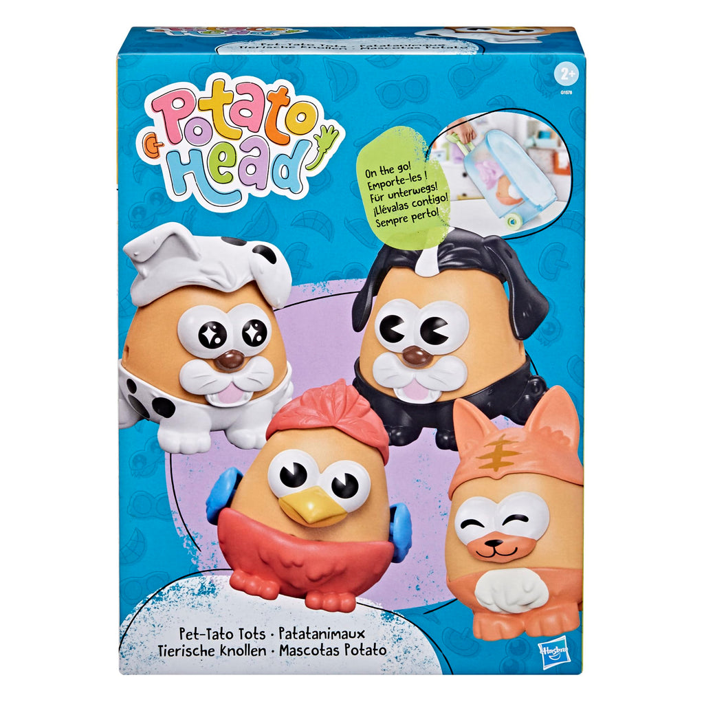 Mr. Potato Head Playskool, Fun Figure Toddler Toy for Girls and Boys, Classic Mix and Match Toys, Black